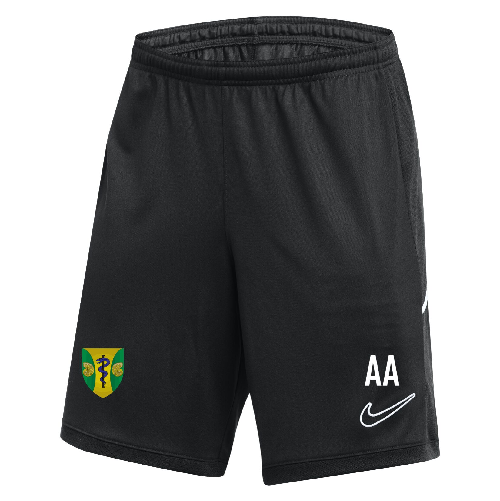 Nike Dri-FIT Academy 25 Shorts - Black/Black/White