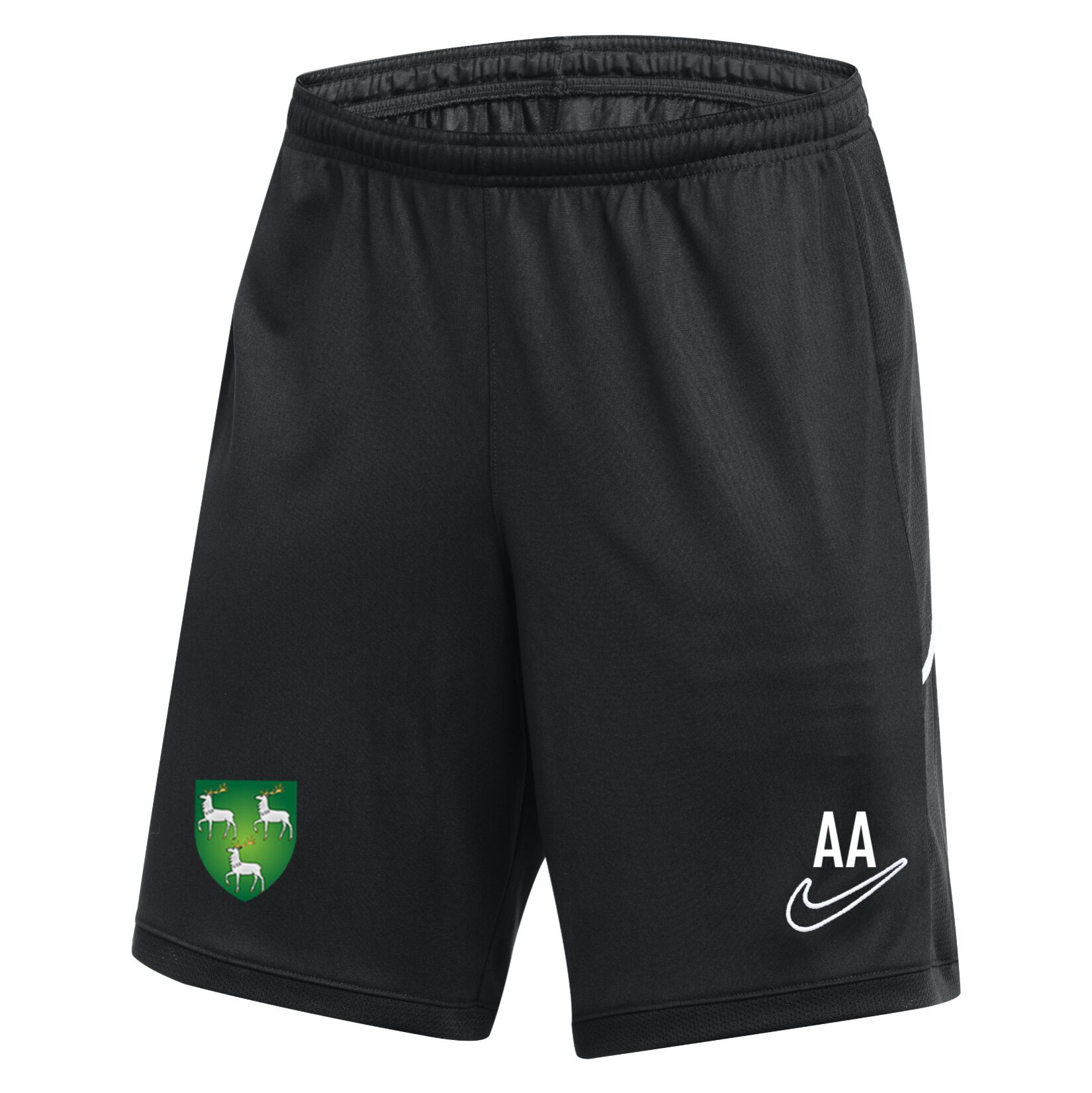 Nike Dri-FIT Academy 25 Shorts - Black/Black/White