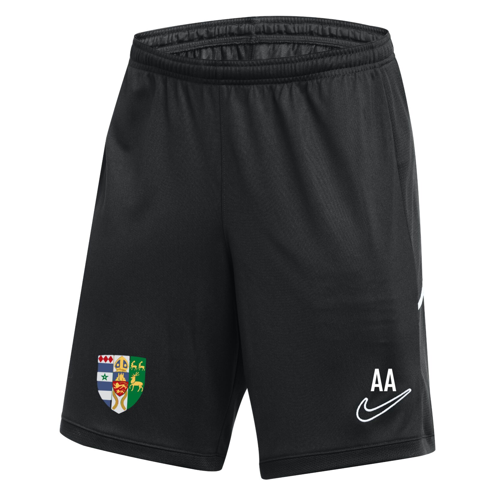Nike Dri-FIT Academy 25 Shorts - Black/Black/White