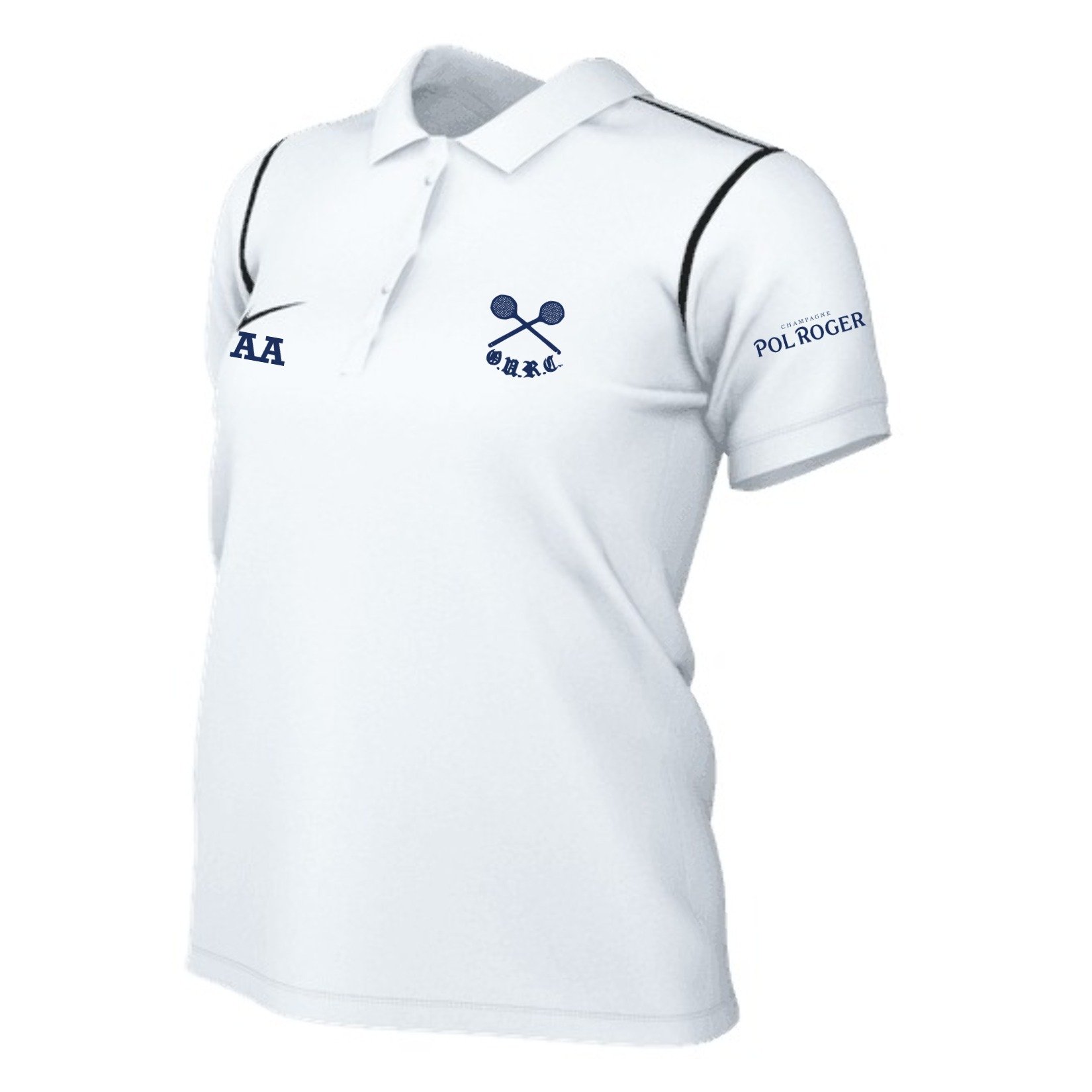 Nike Dri-FIT Park 20 Polo (W) - White/Black/Black