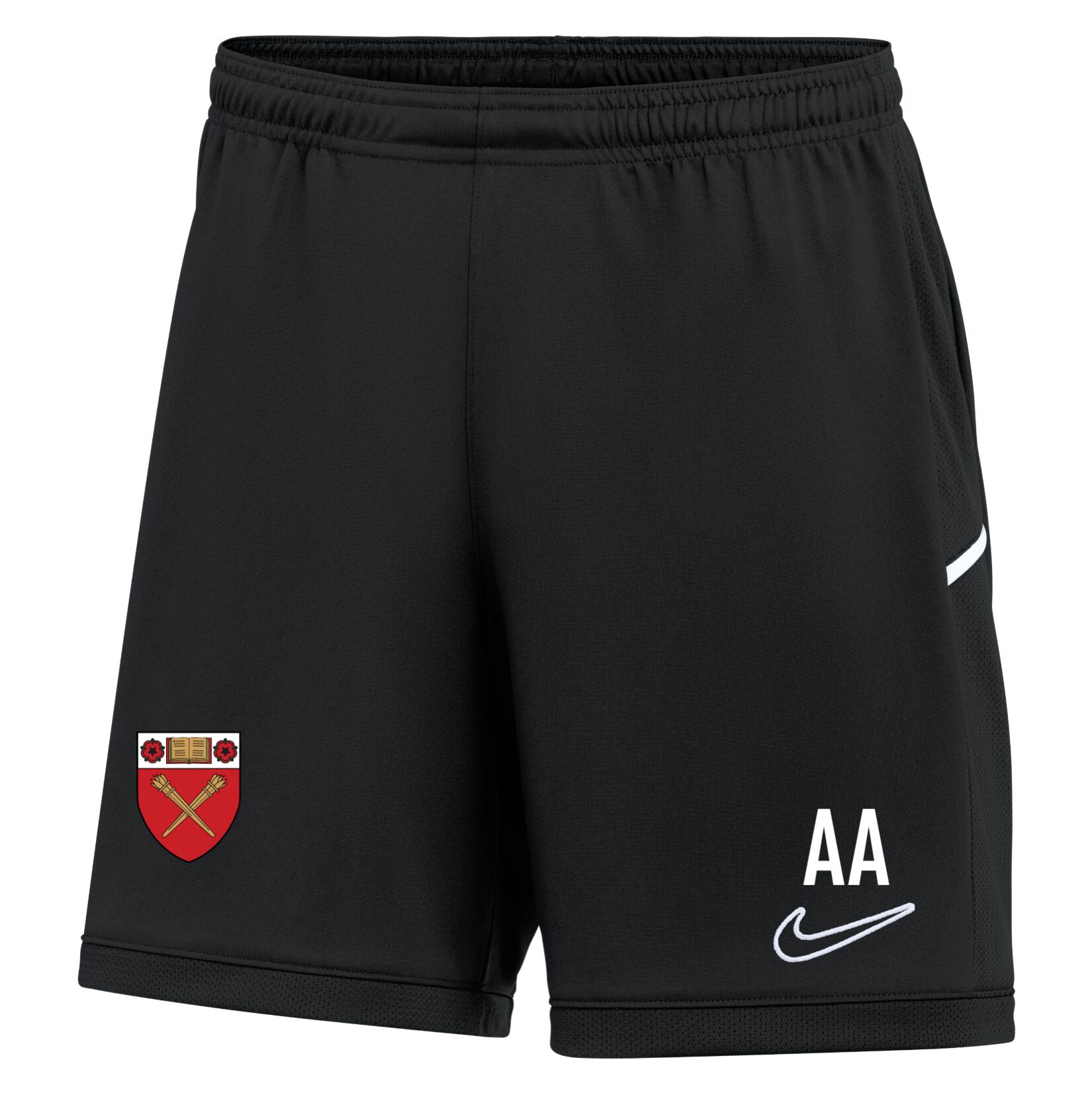 Nike Dri-FIT Academy 25 Shorts (W) - Black/Black/White