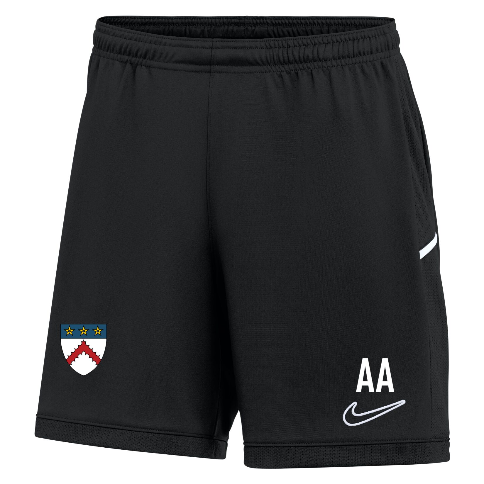 Nike Dri-FIT Academy 25 Shorts (W) - Black/Black/White
