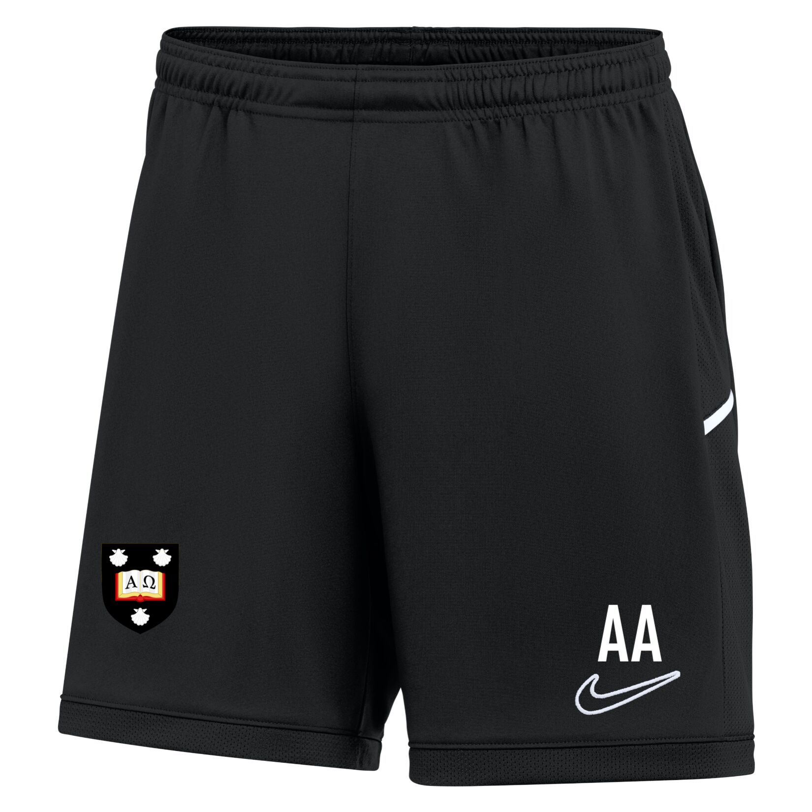 Nike Dri-FIT Academy 25 Shorts (W) - Black/Black/White
