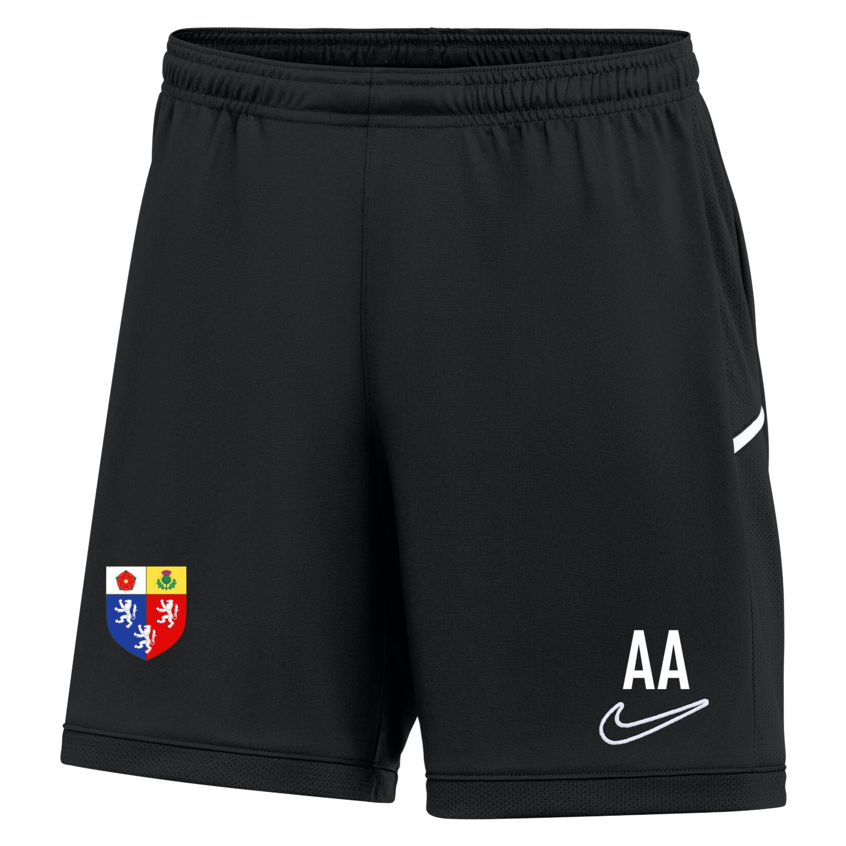 Nike Dri-FIT Academy 25 Shorts (W) - Black/Black/White