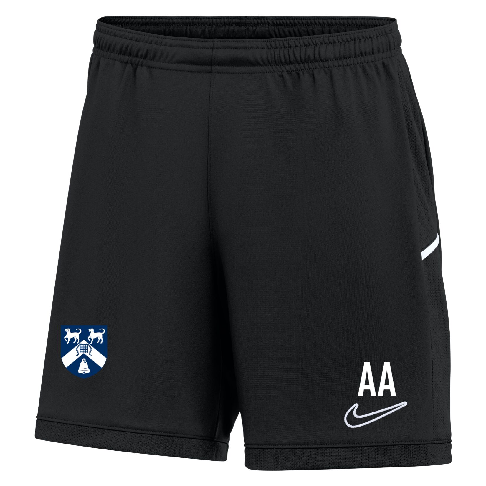 Nike Dri-FIT Academy 25 Shorts (W) - Black/Black/White