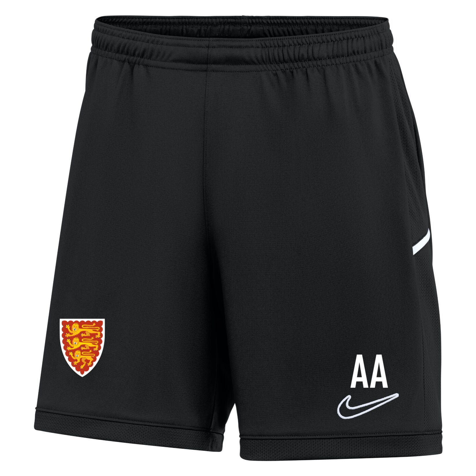Nike Dri-FIT Academy 25 Shorts (W) - Black/Black/White