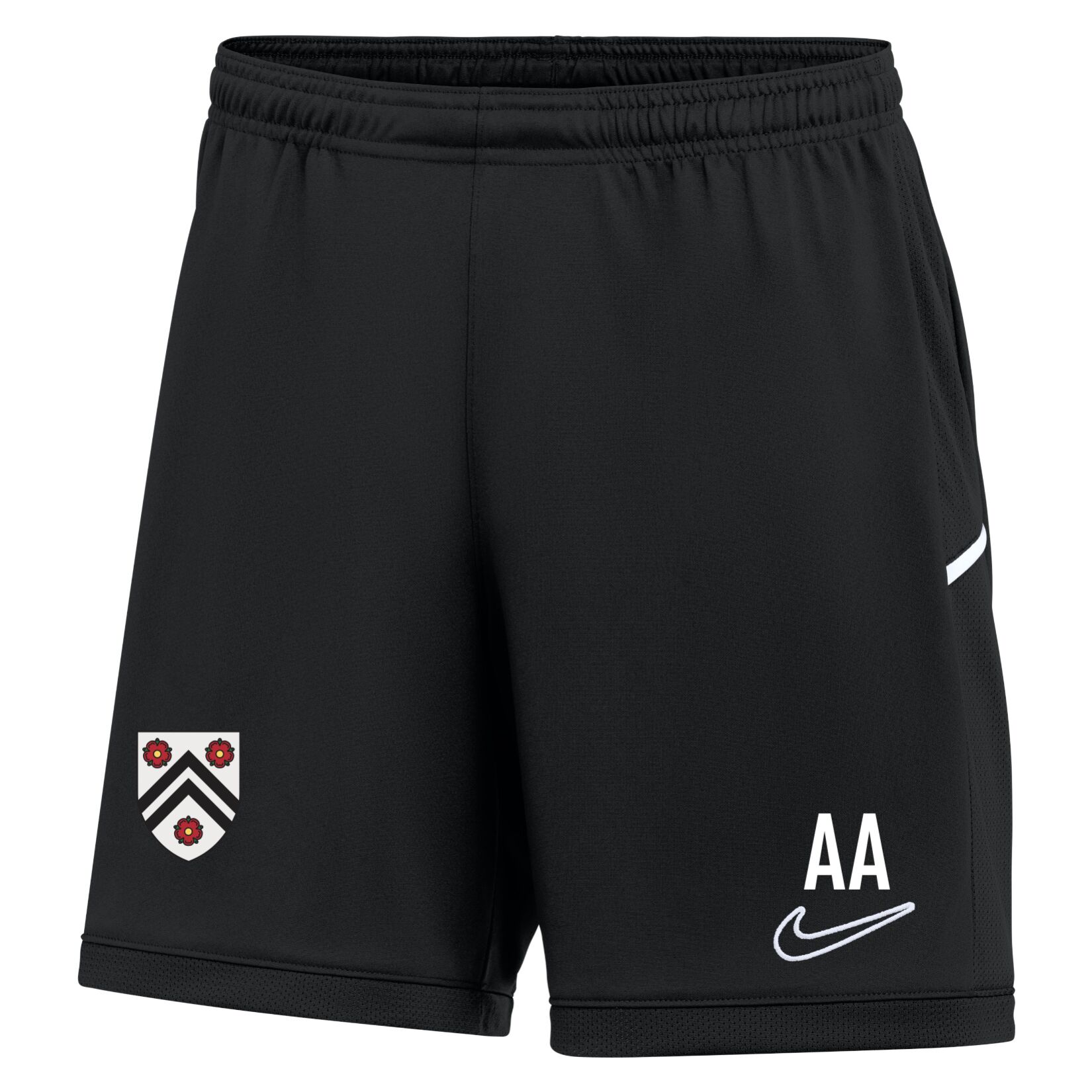 Nike Dri-FIT Academy 25 Shorts (W) - Black/Black/White