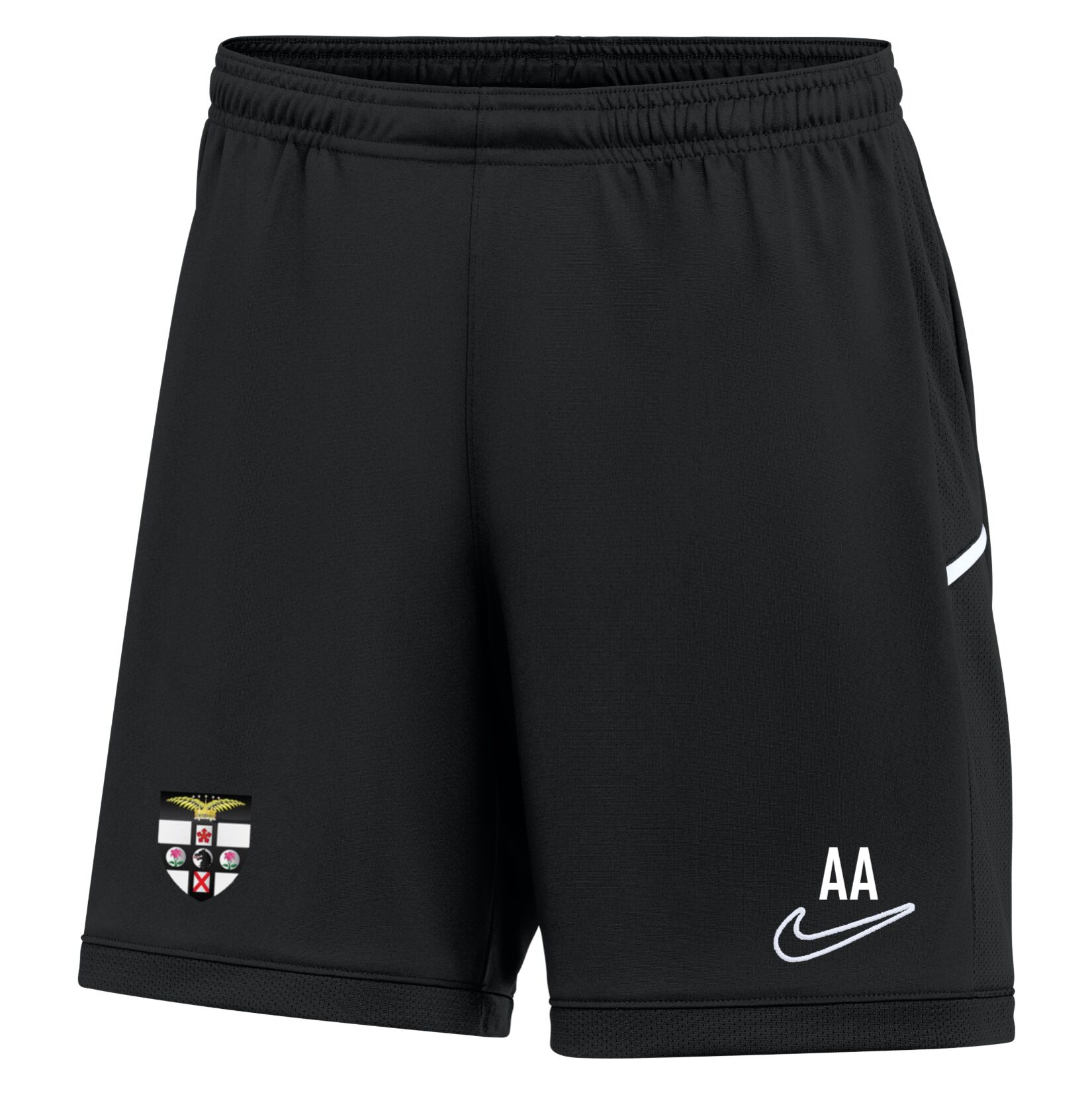 Nike Dri-FIT Academy 25 Shorts (W) - Black/Black/White