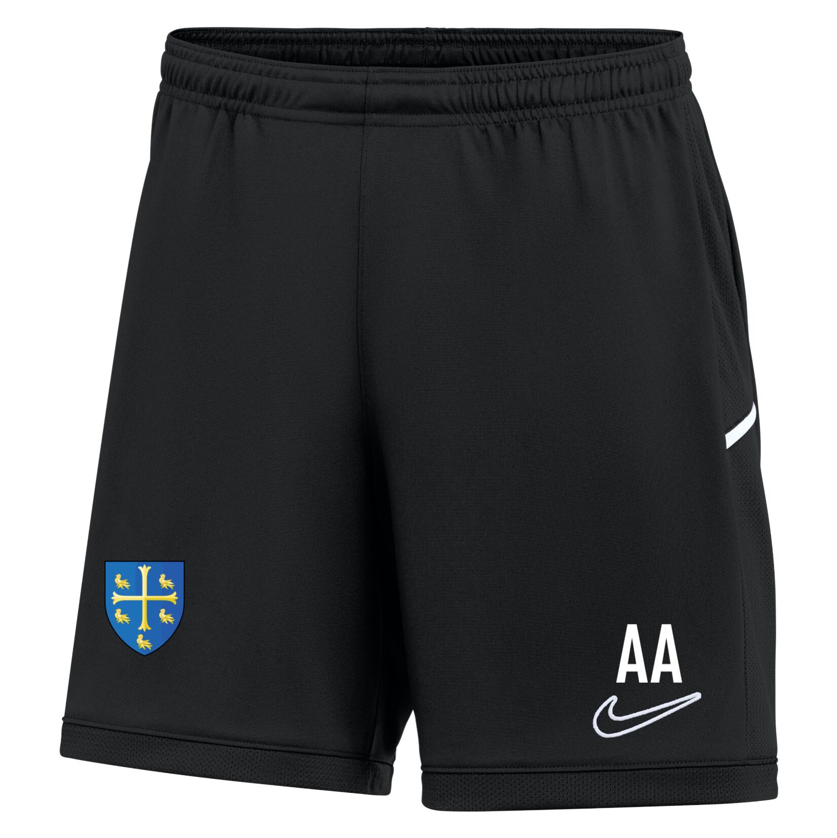 Nike Dri-FIT Academy 25 Shorts (W) - Black/Black/White