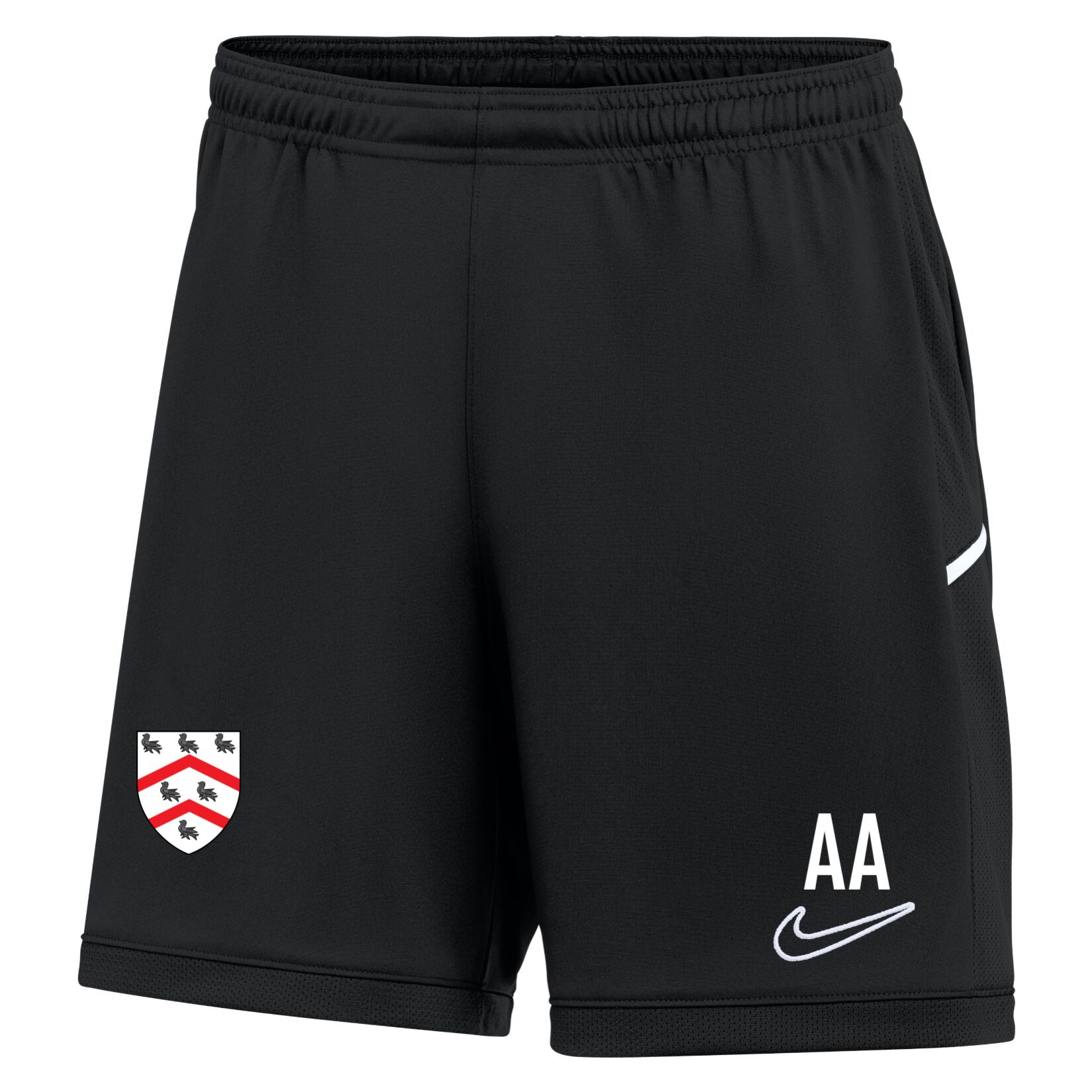 Nike Dri-FIT Academy 25 Shorts (W) - Black/Black/White