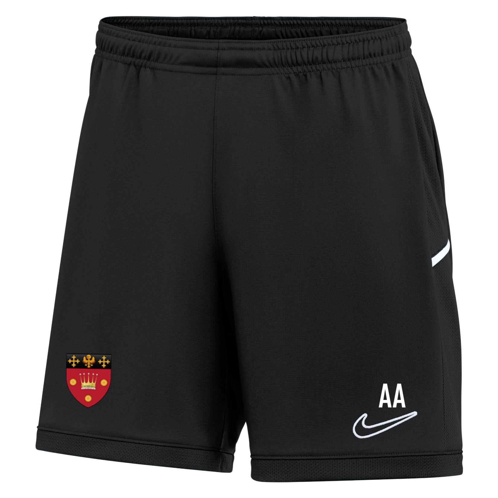 Nike Dri-FIT Academy 25 Shorts (W) - Black/Black/White