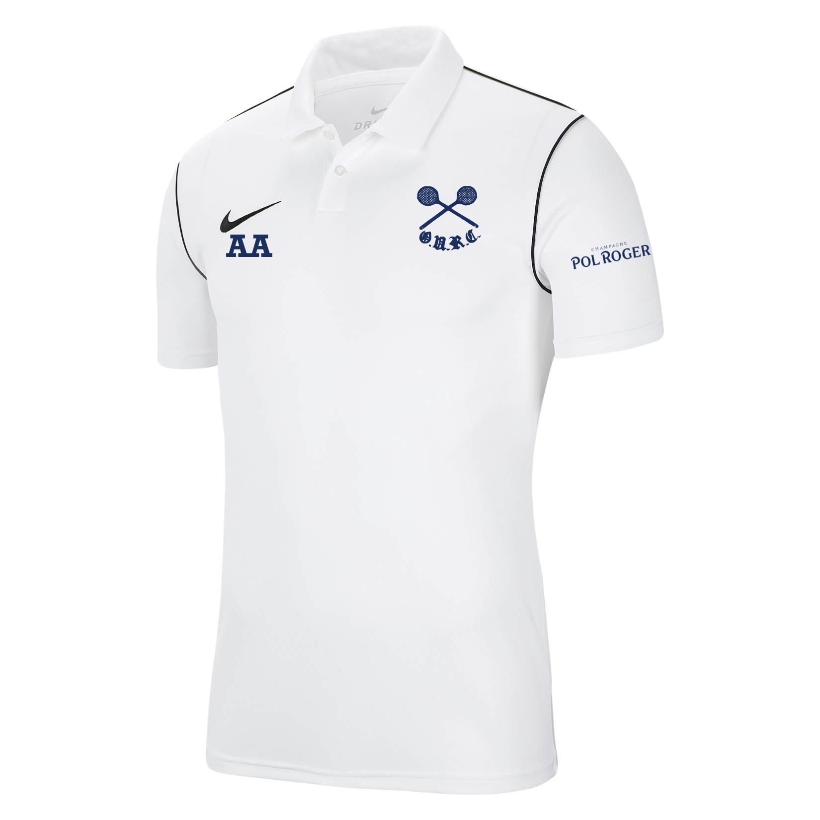 Nike Dri-FIT Park 20 Polo - White/Black/Black
