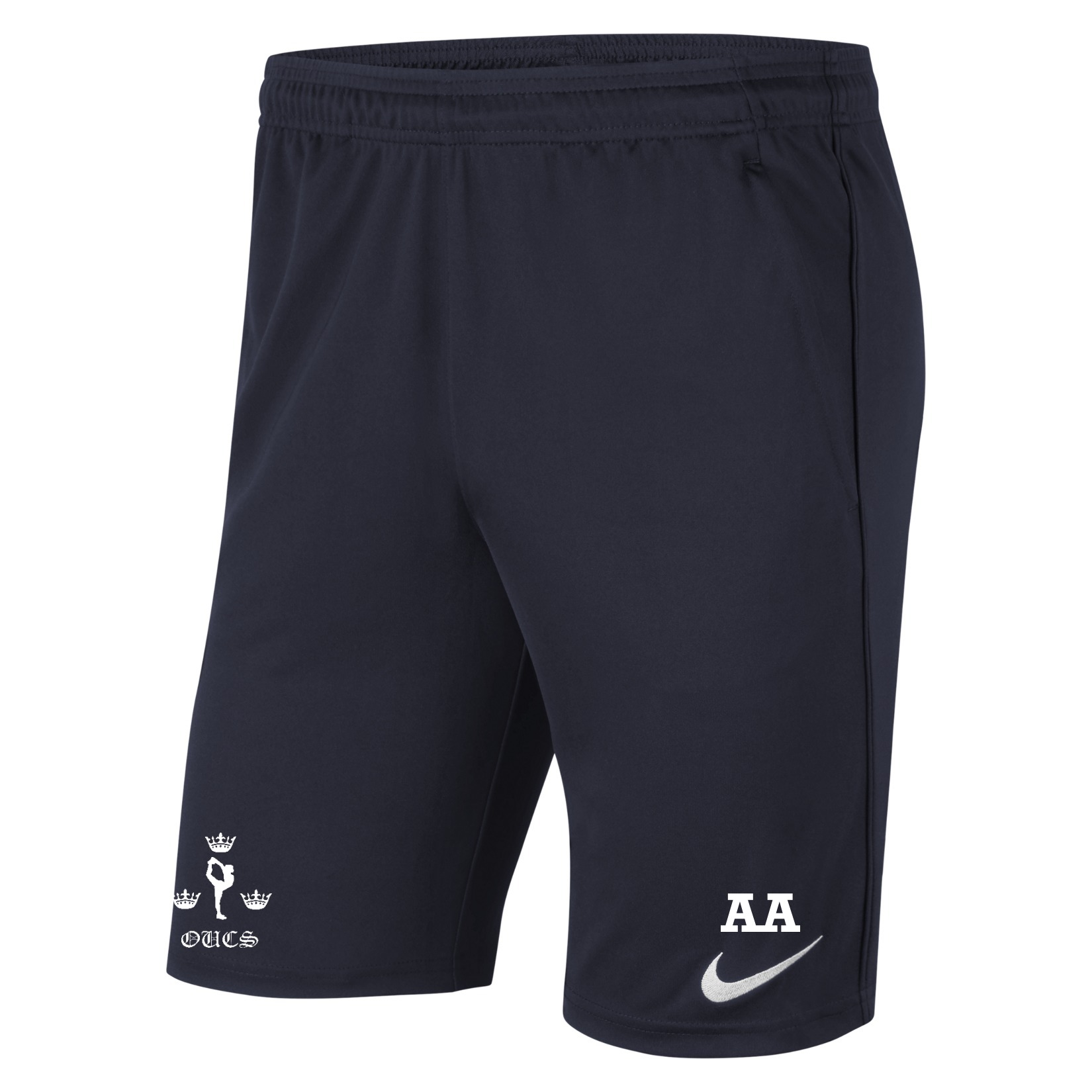 Nike Park 20 Pocketed Shorts (M) - Obsidian/Obsidian/White