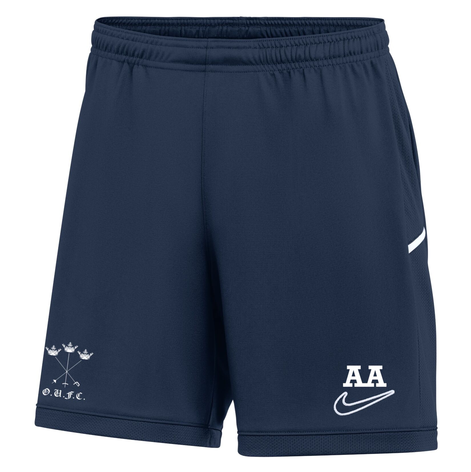 Nike Dri-FIT Academy 25 Shorts (W) - Obsidian/Obsidian/White