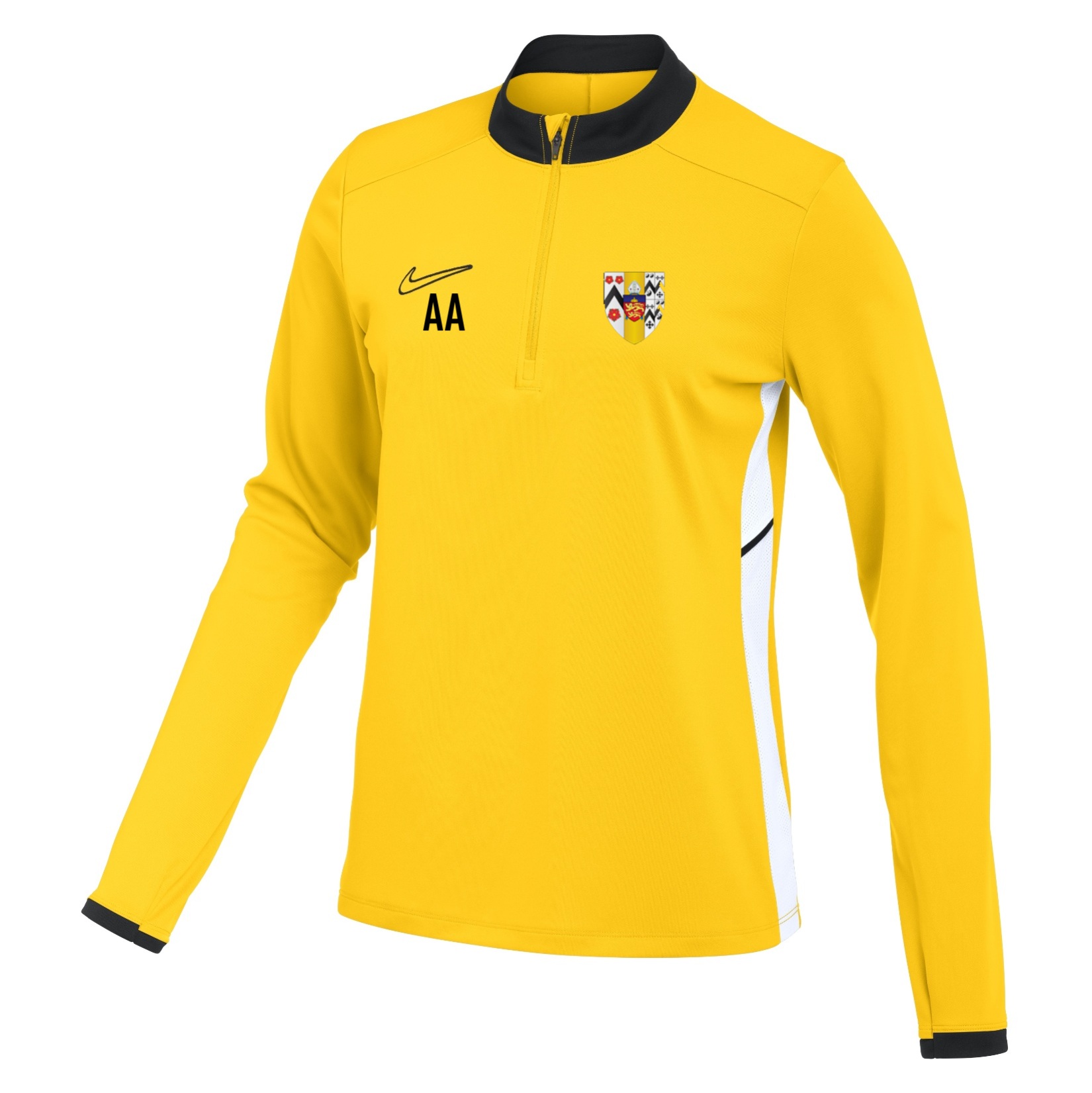 Nike Dri-FIT Academy 25 Drill Top (W) - Tour Yellow/University Gold/Black
