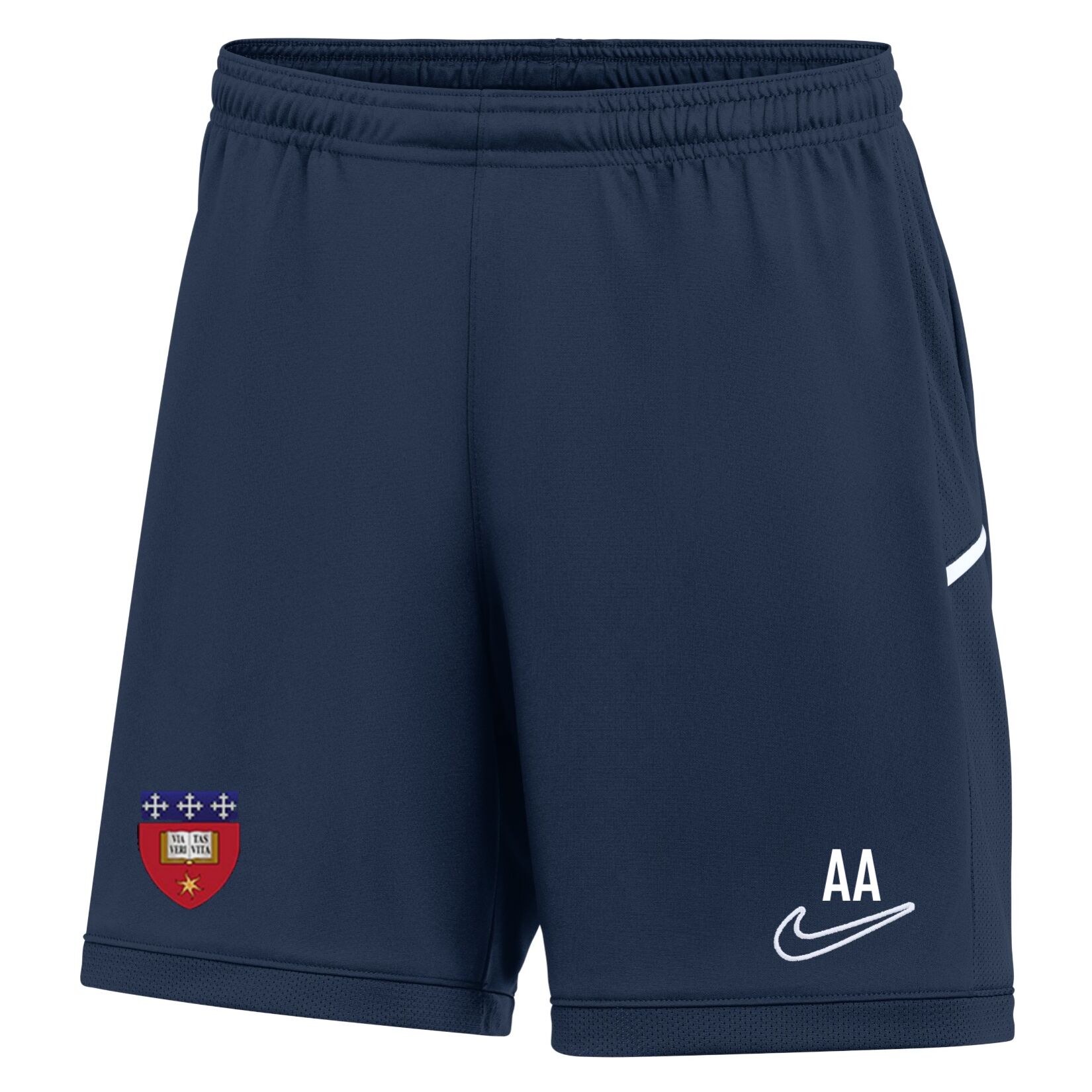 Nike Dri-FIT Academy 25 Shorts (W) - Obsidian/Obsidian/White