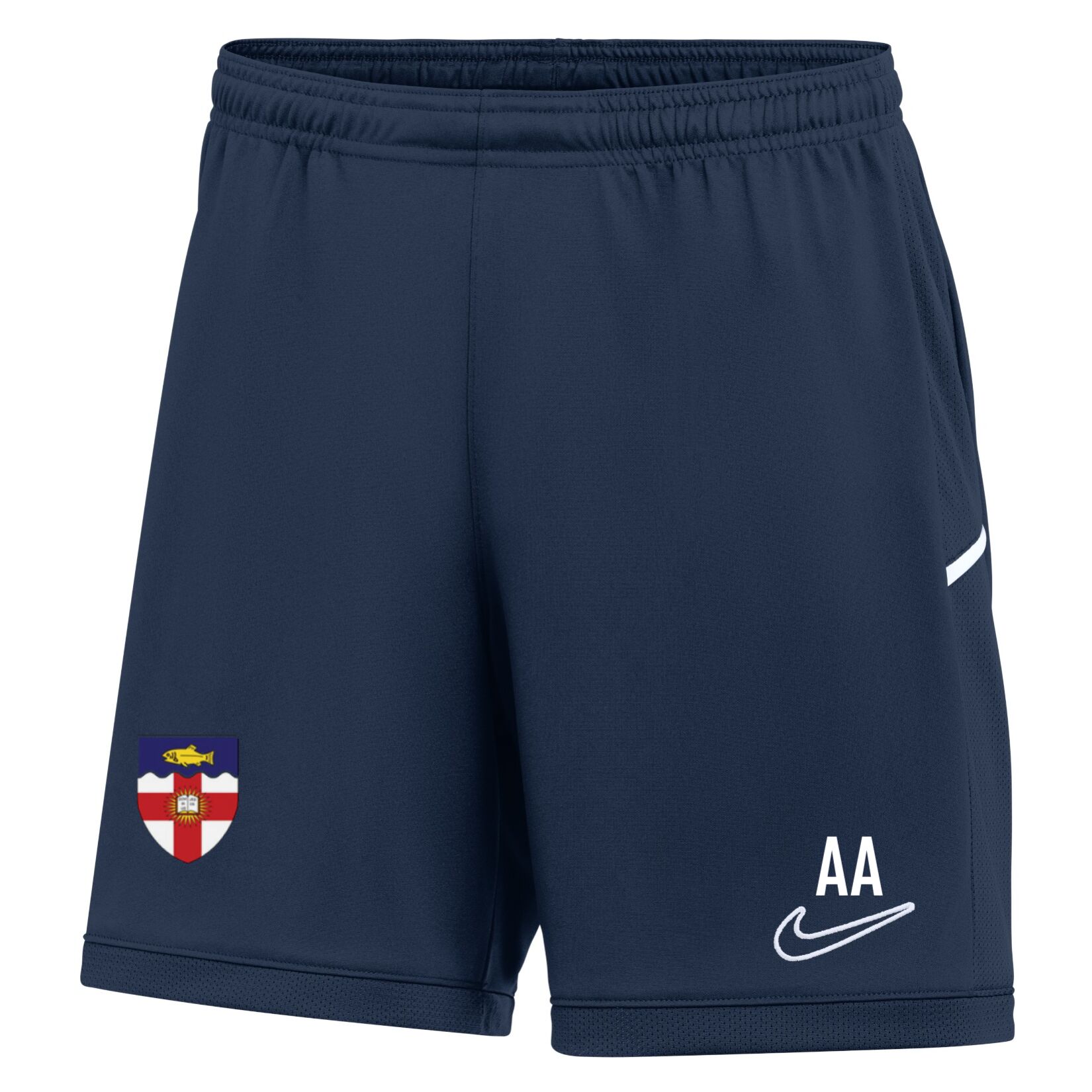Nike Dri-FIT Academy 25 Shorts (W) - Obsidian/Obsidian/White