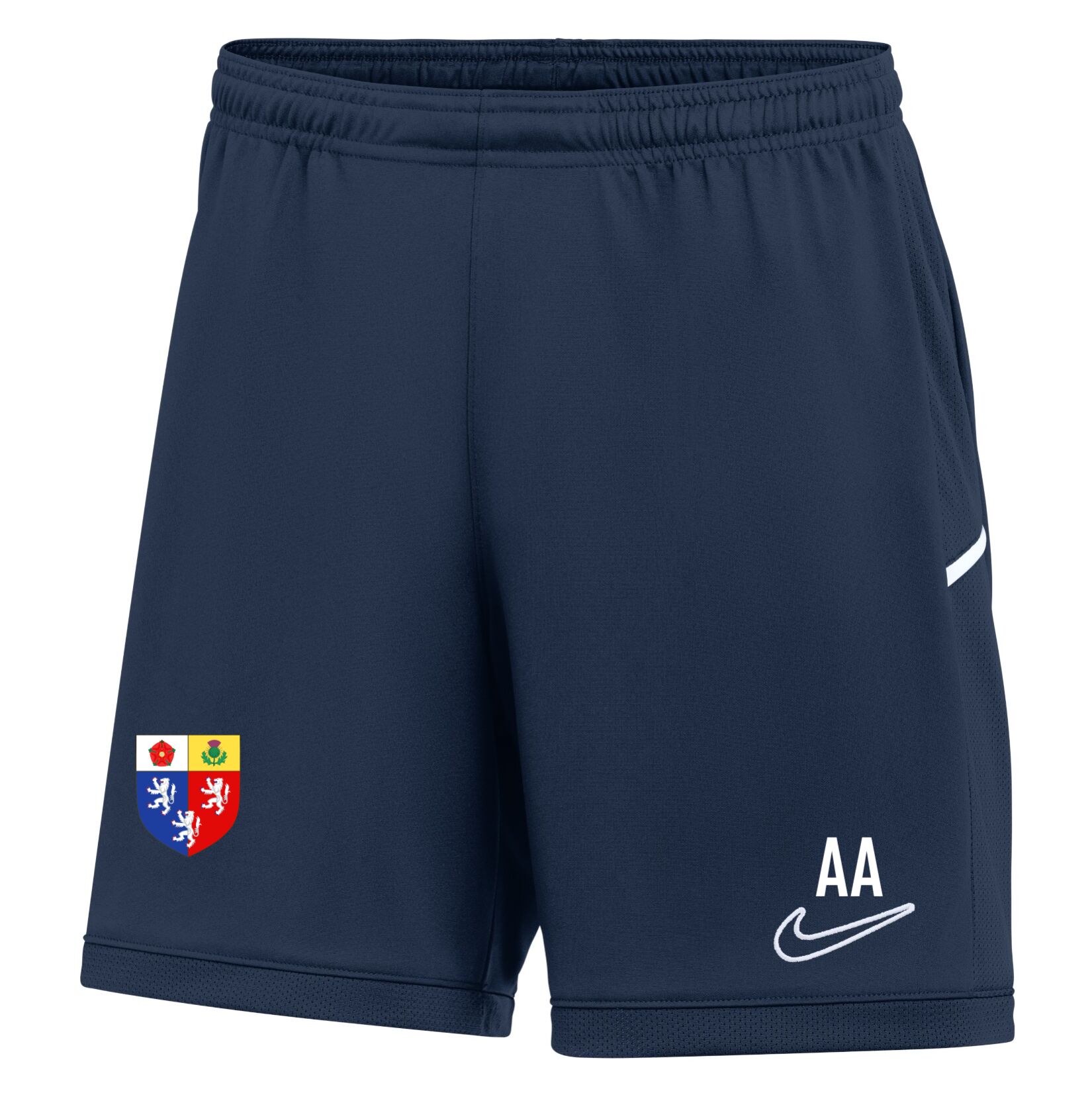 Nike Dri-FIT Academy 25 Shorts (W) - Obsidian/Obsidian/White