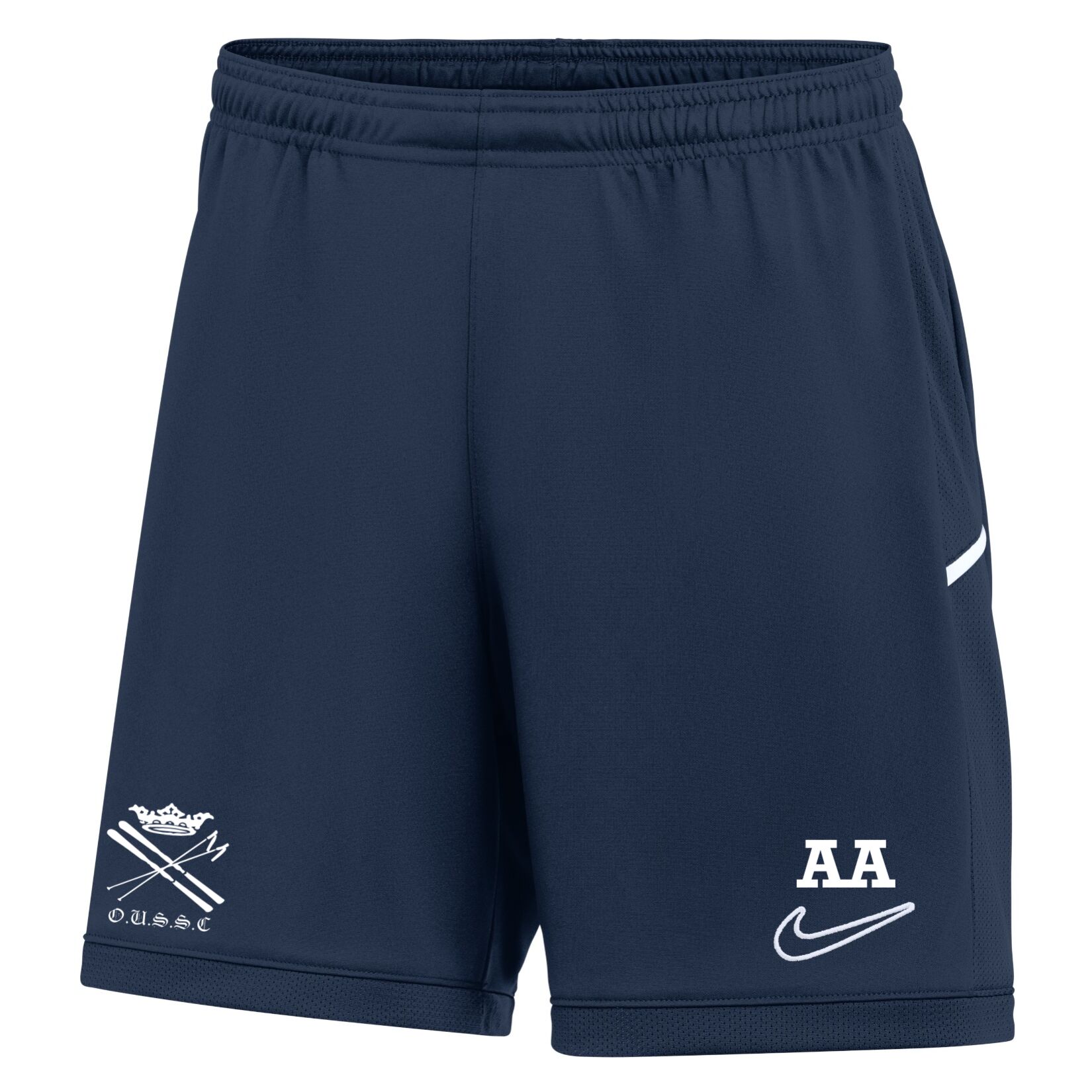 Nike Dri-FIT Academy 25 Shorts (W) - Obsidian/Obsidian/White