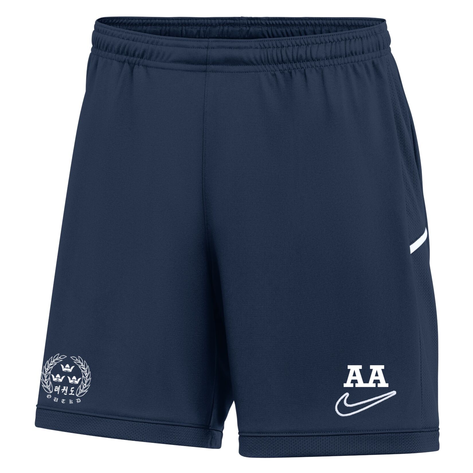 Nike Dri-FIT Academy 25 Shorts (W) - Obsidian/Obsidian/White