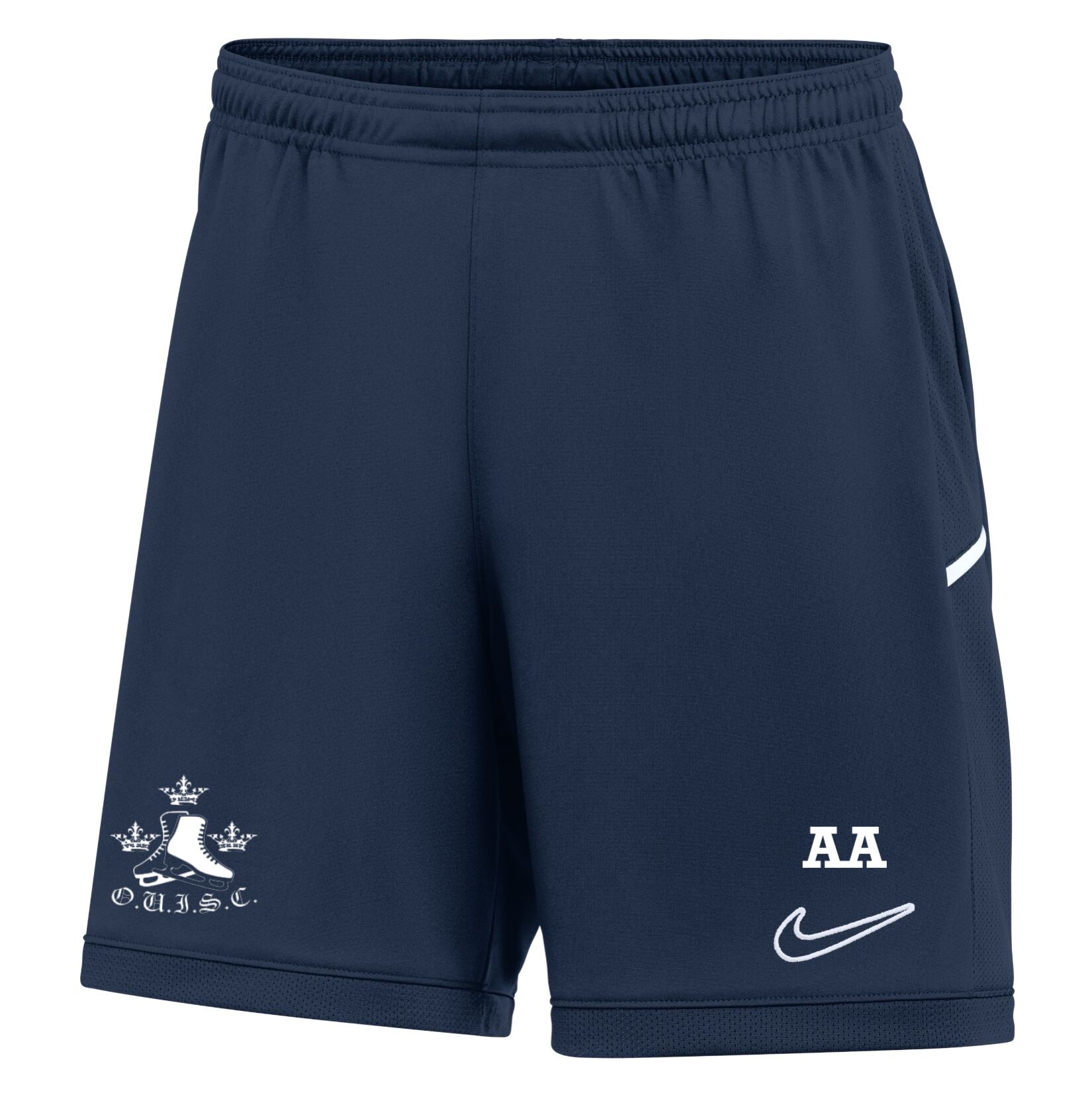 Nike Dri-FIT Academy 25 Shorts (W) - Obsidian/Obsidian/White