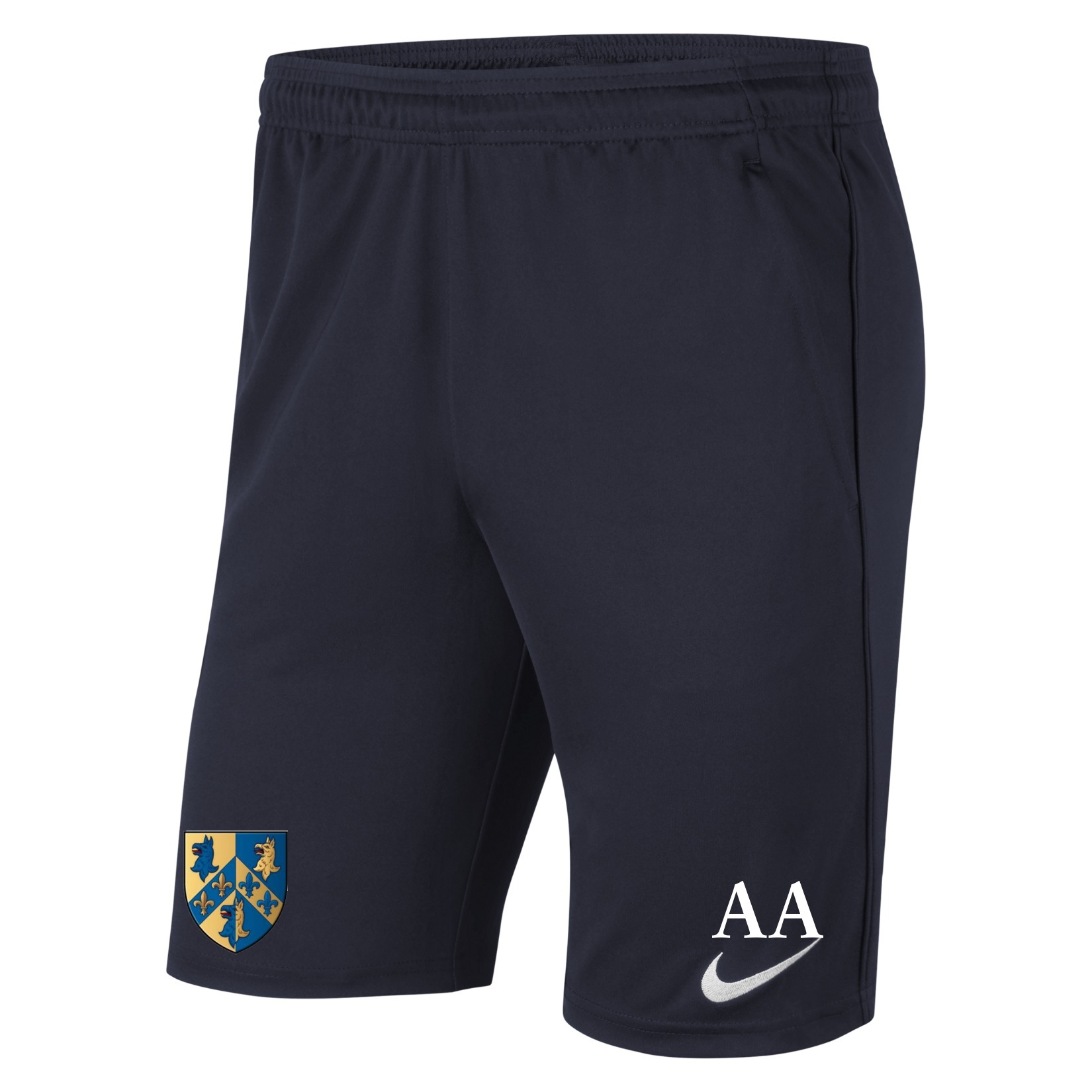 Nike Park 20 Pocketed Shorts (M) - Obsidian/Obsidian/White