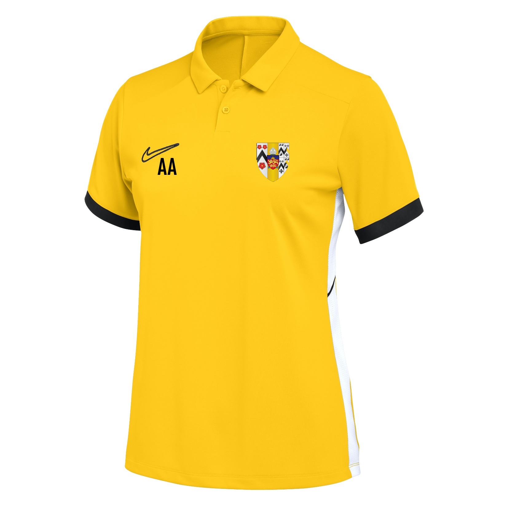Nike Dri-FIT Academy 25 Polo (W) - Tour Yellow/University Gold/Black
