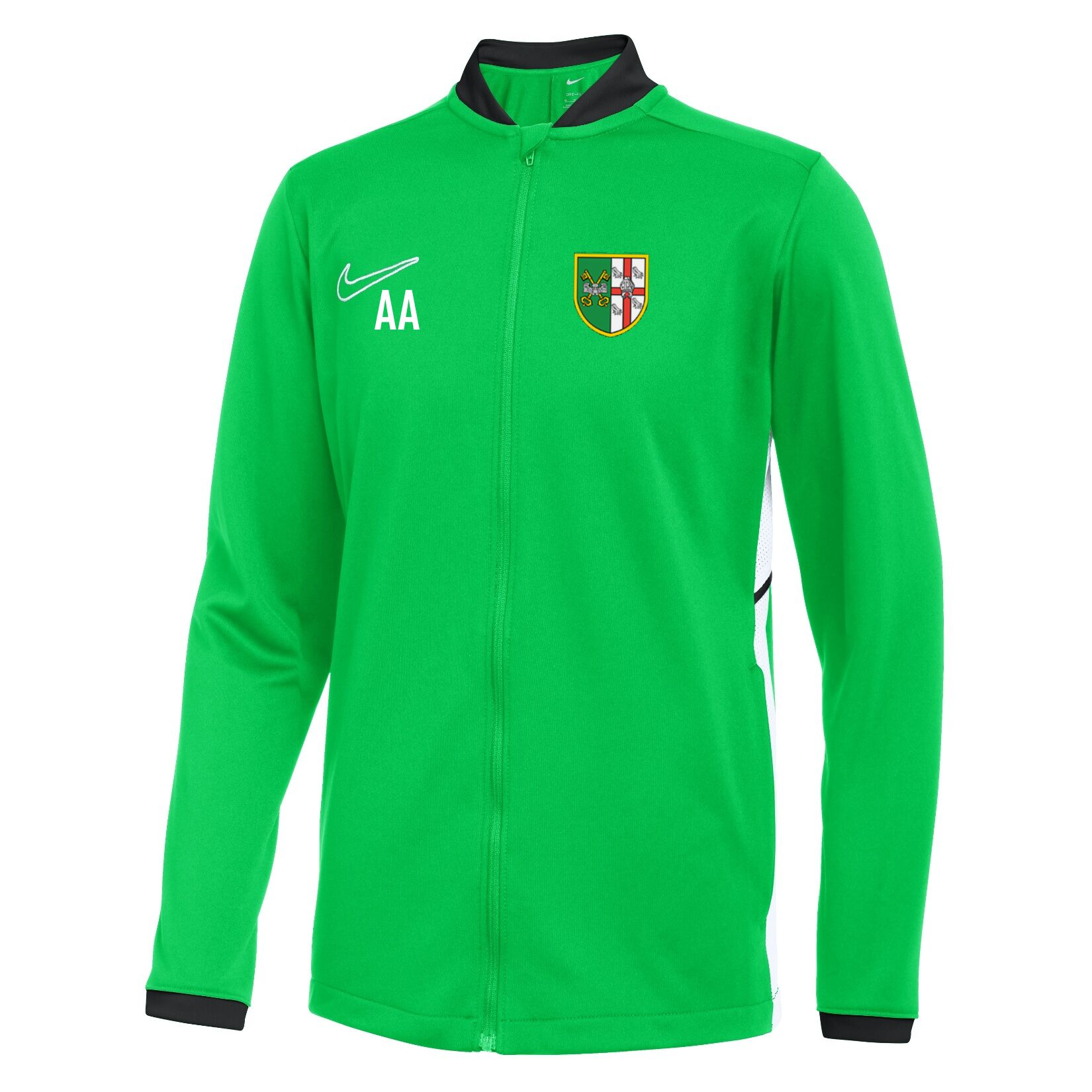 Nike Dri-FIT Academy 25 Knit Track Jacket - Green Spark/Lucky Green/White