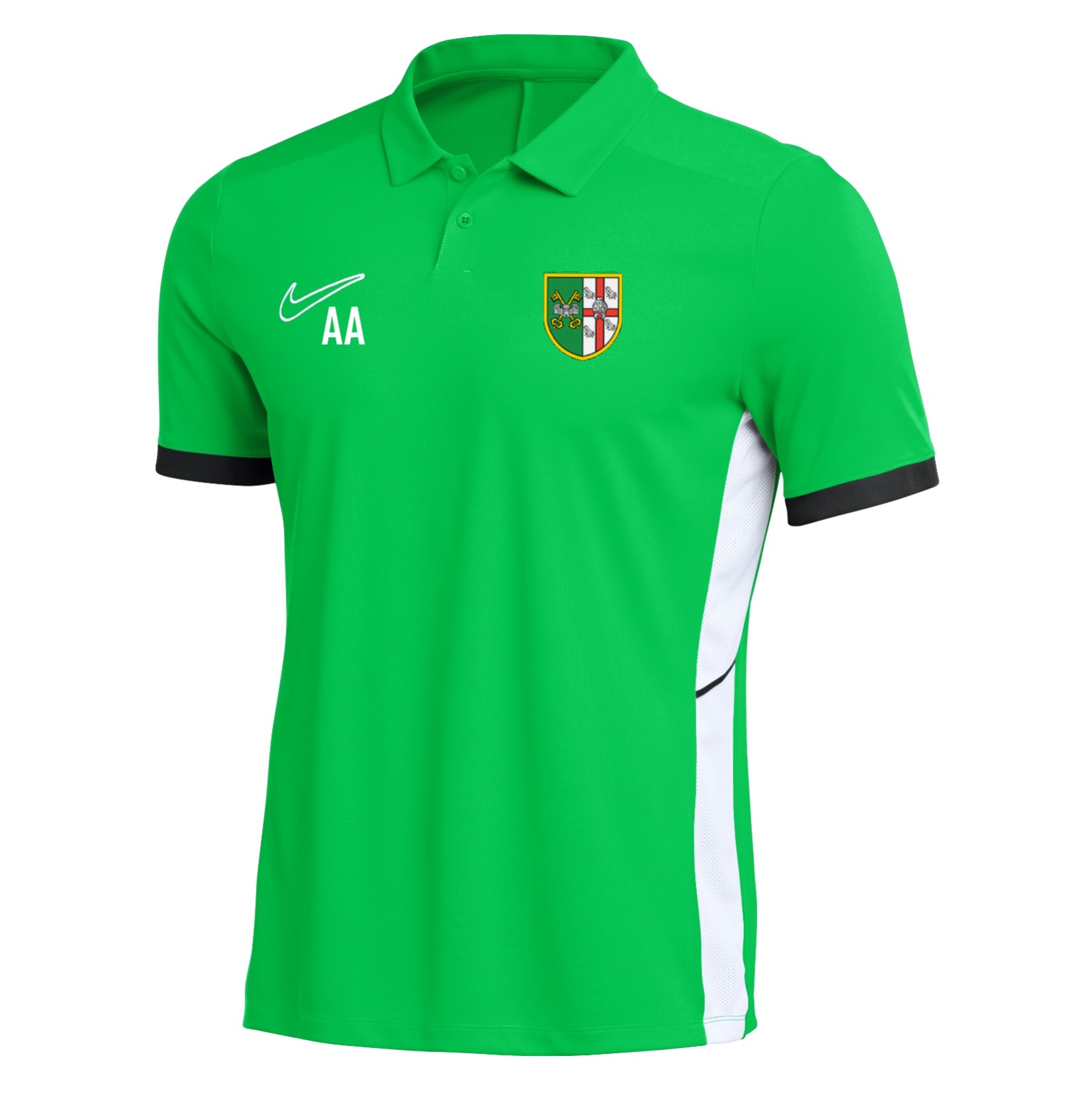 Nike Dri-FIT Academy 25 Polo - Green Spark/Lucky Green/White