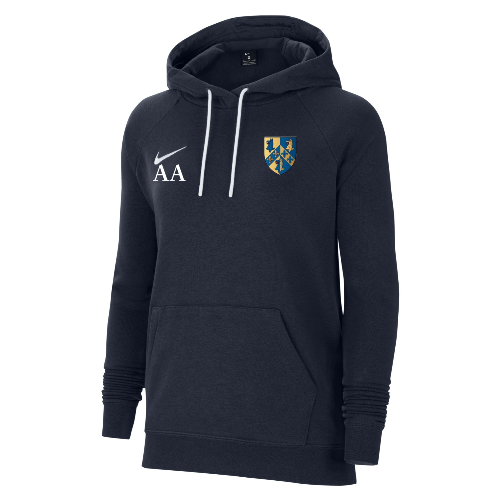 Nike Team Club 20 Hoodie (W) - Obsidian/White/White