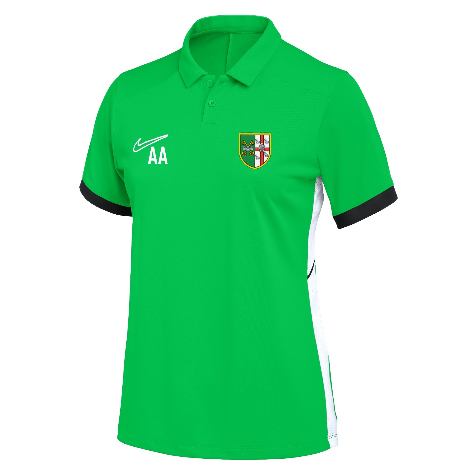 Nike Dri-FIT Academy 25 Polo (W) - Green Spark/Lucky Green/White