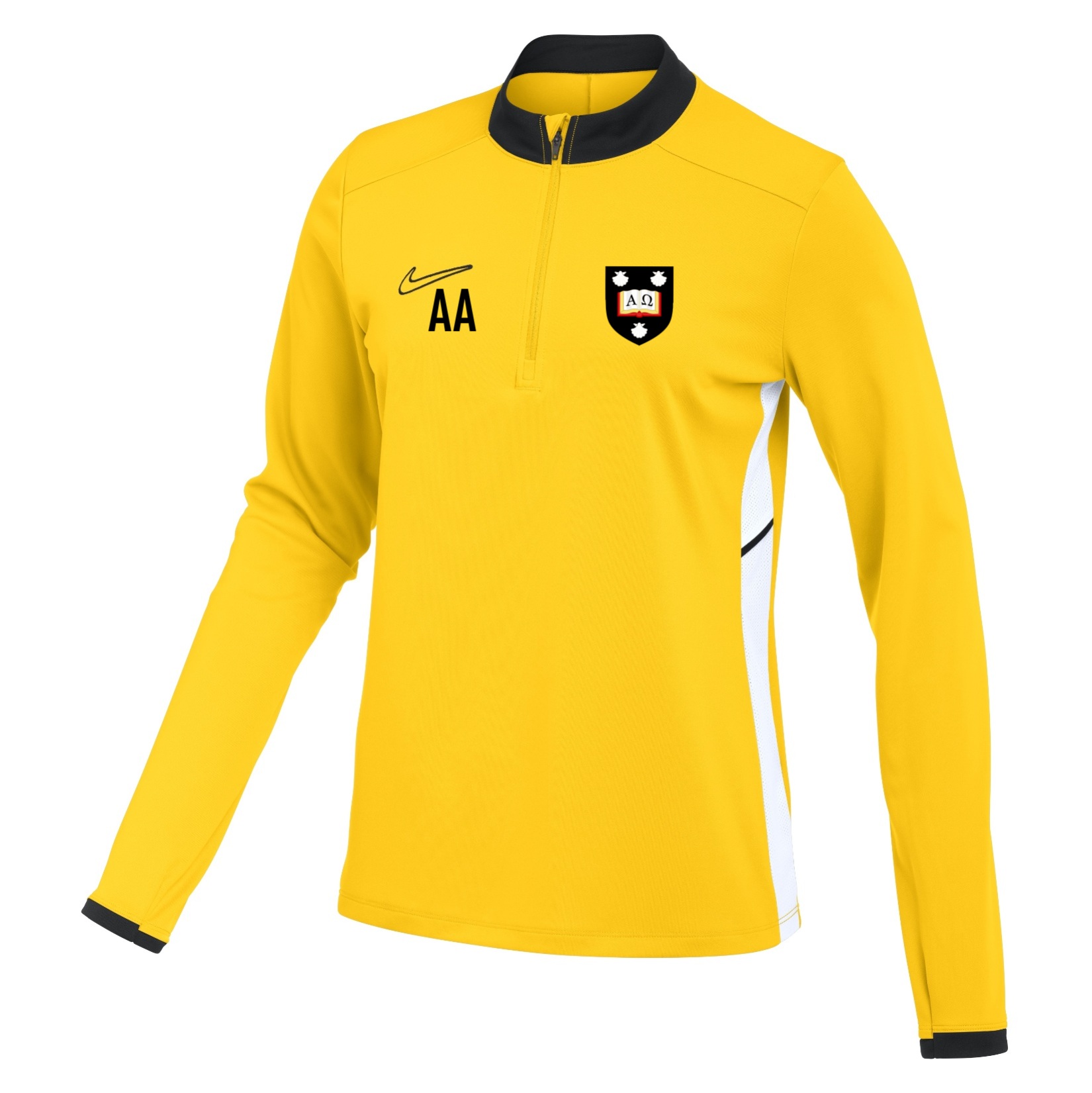 Nike Dri-FIT Academy 25 Drill Top (W) - Tour Yellow/University Gold/Black