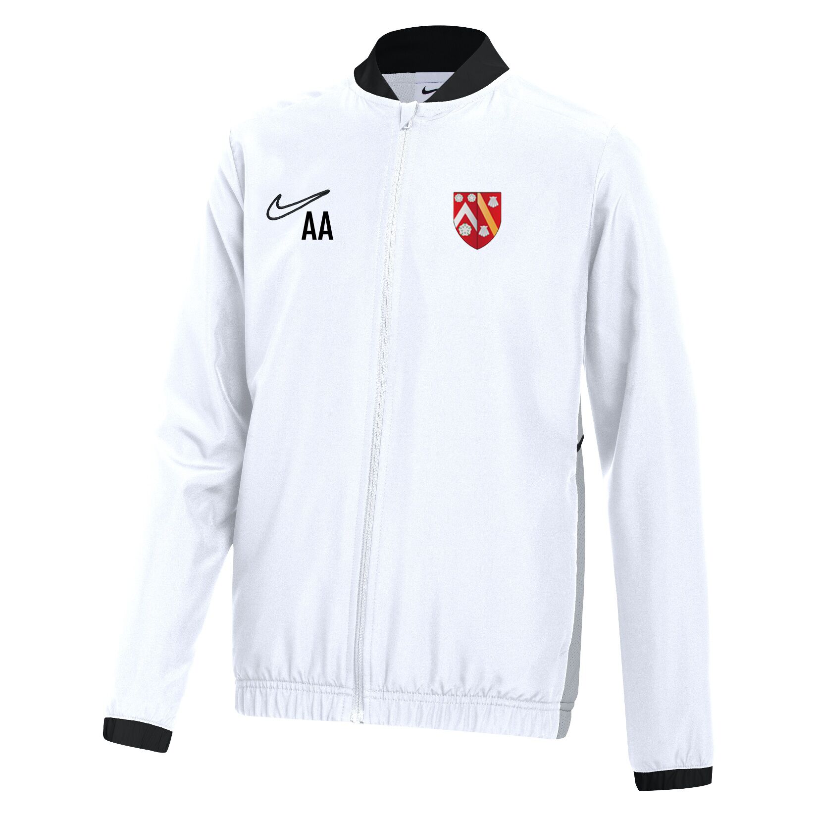 Nike Dri-FIT Academy 25 Woven Track Jacket - White/Black/Black