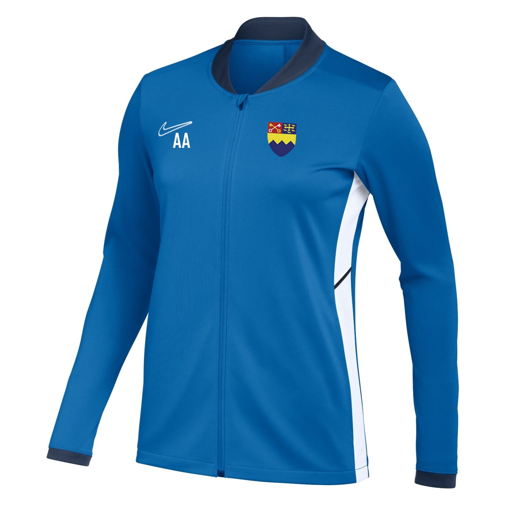 Nike Dri-FIT Academy 25 Knit Track Jacket (W) - Royal Blue/Obsidian/White