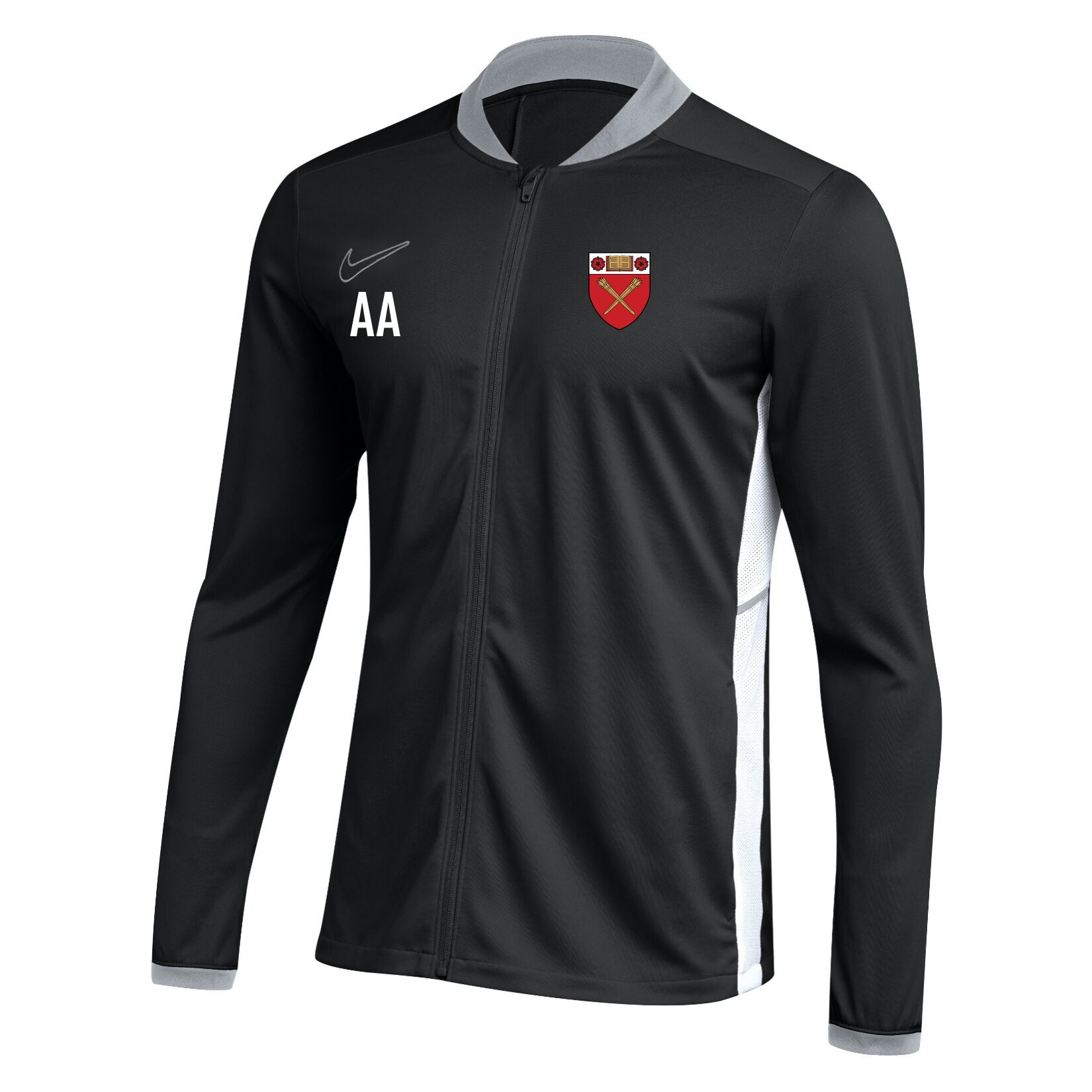 Nike Dri-FIT Academy 25 Knit Track Jacket - Black/White/White