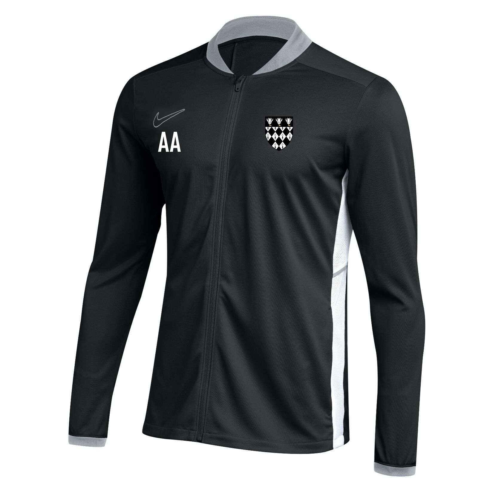Nike Dri-FIT Academy 25 Knit Track Jacket - Black/White/White