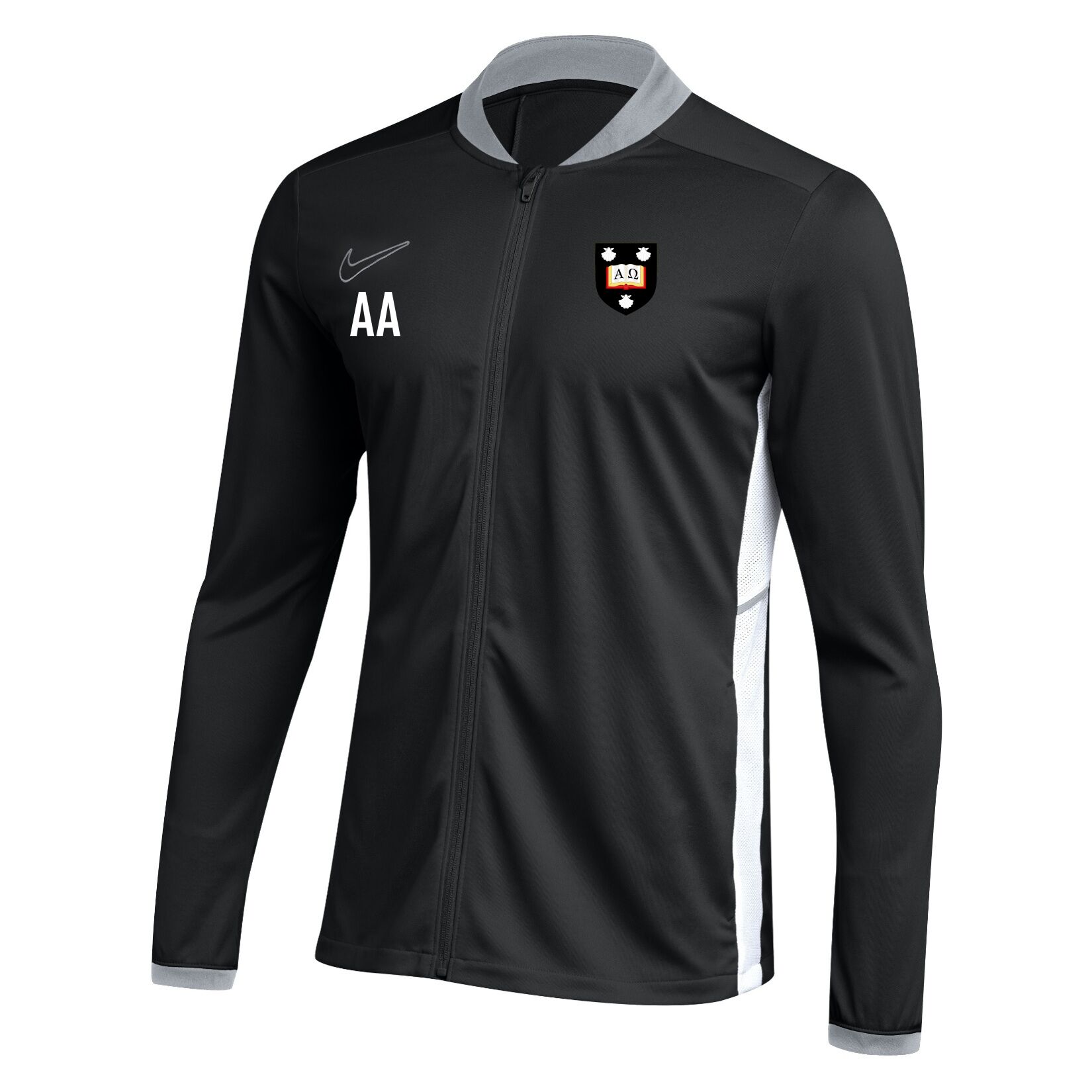 Nike Dri-FIT Academy 25 Knit Track Jacket - Black/White/White