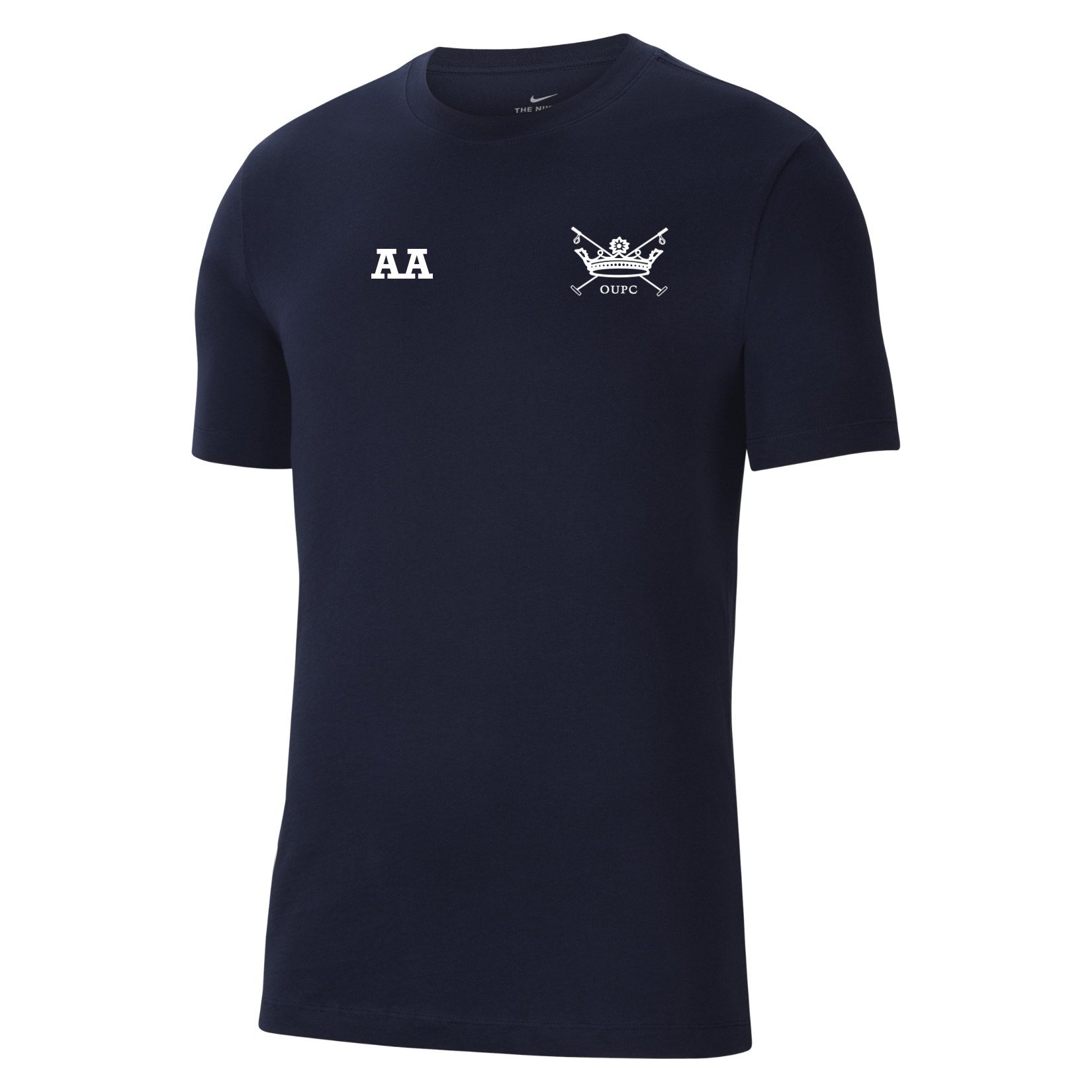 Nike Team Club 20 Cotton T-Shirt (M) - Obsidian/White
