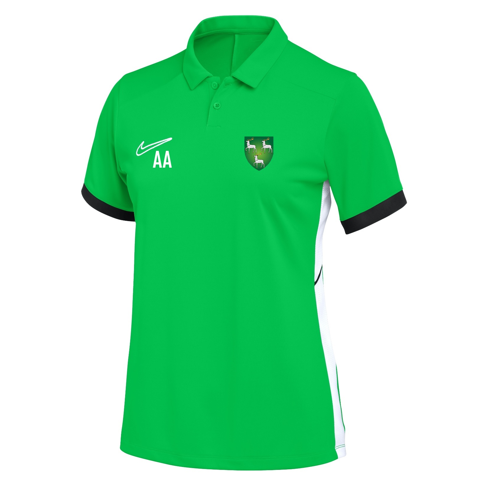 Nike Dri-FIT Academy 25 Polo (W) - Green Spark/Lucky Green/White