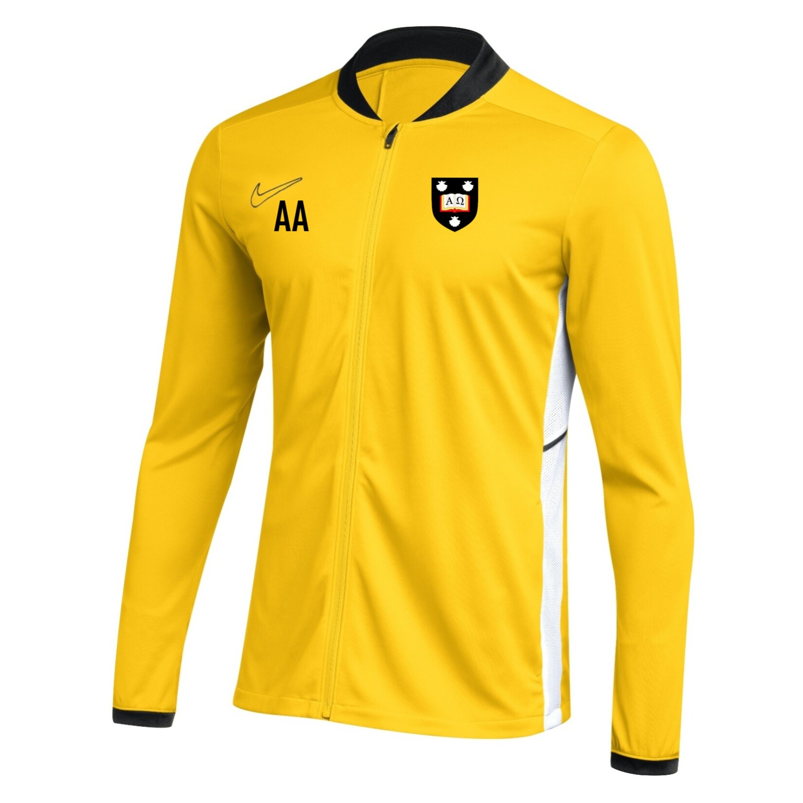 Nike Dri-FIT Academy 25 Knit Track Jacket - Tour Yellow/University Gold/Black