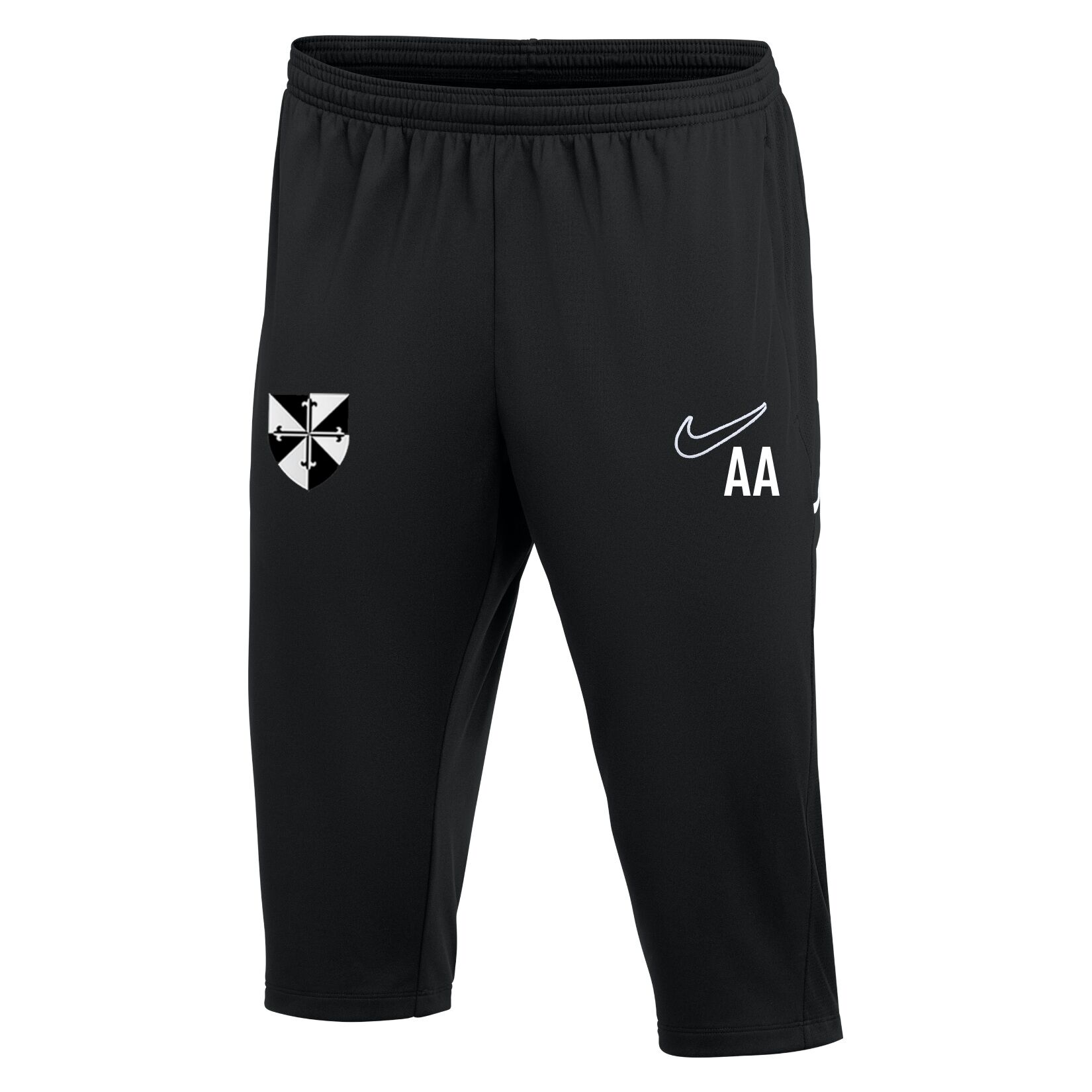 Nike Dri-FIT Academy 25 3/4 Pants - Black/Black/White