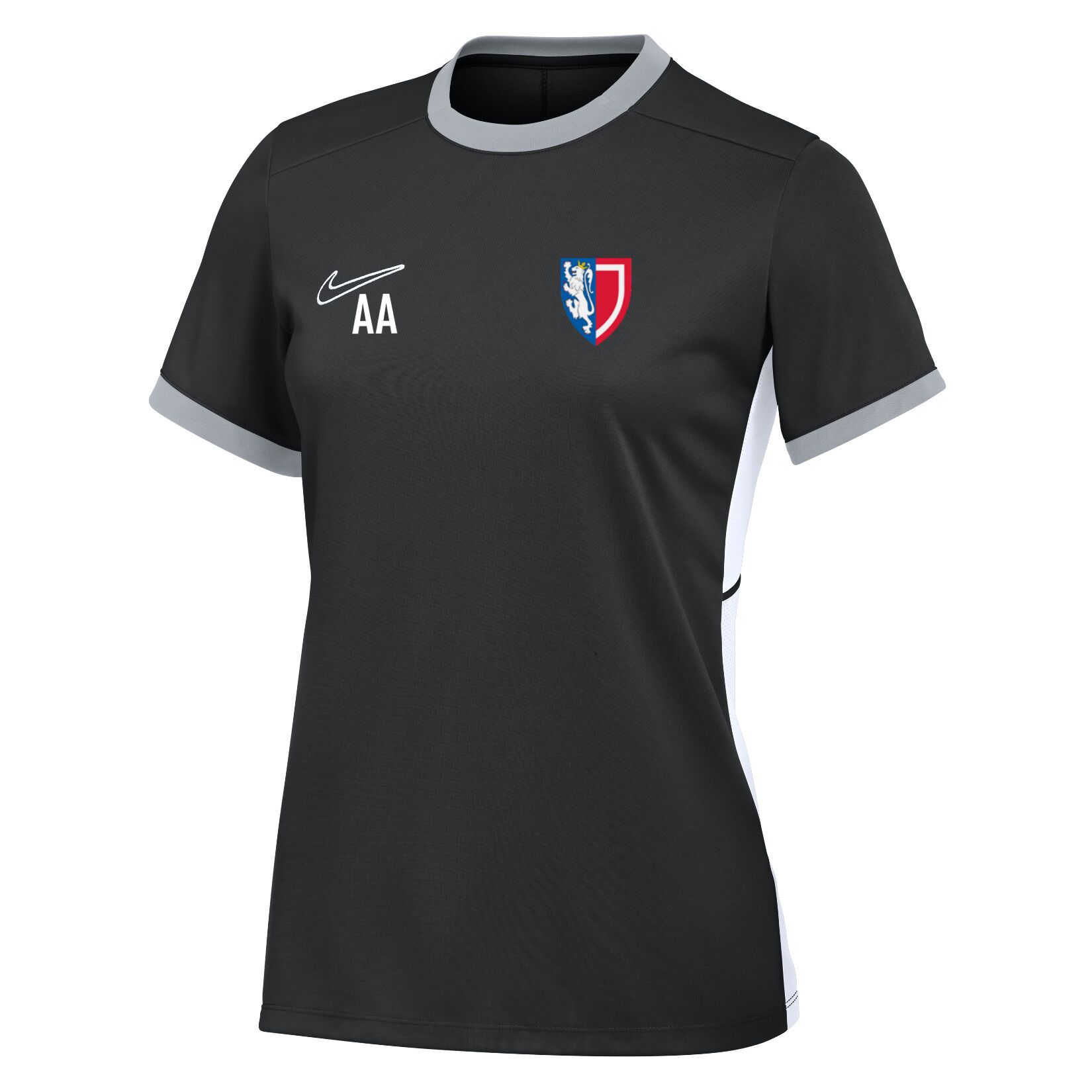 Nike Academy 25 Short-Sleeve Training Top (W) - Black/White/White