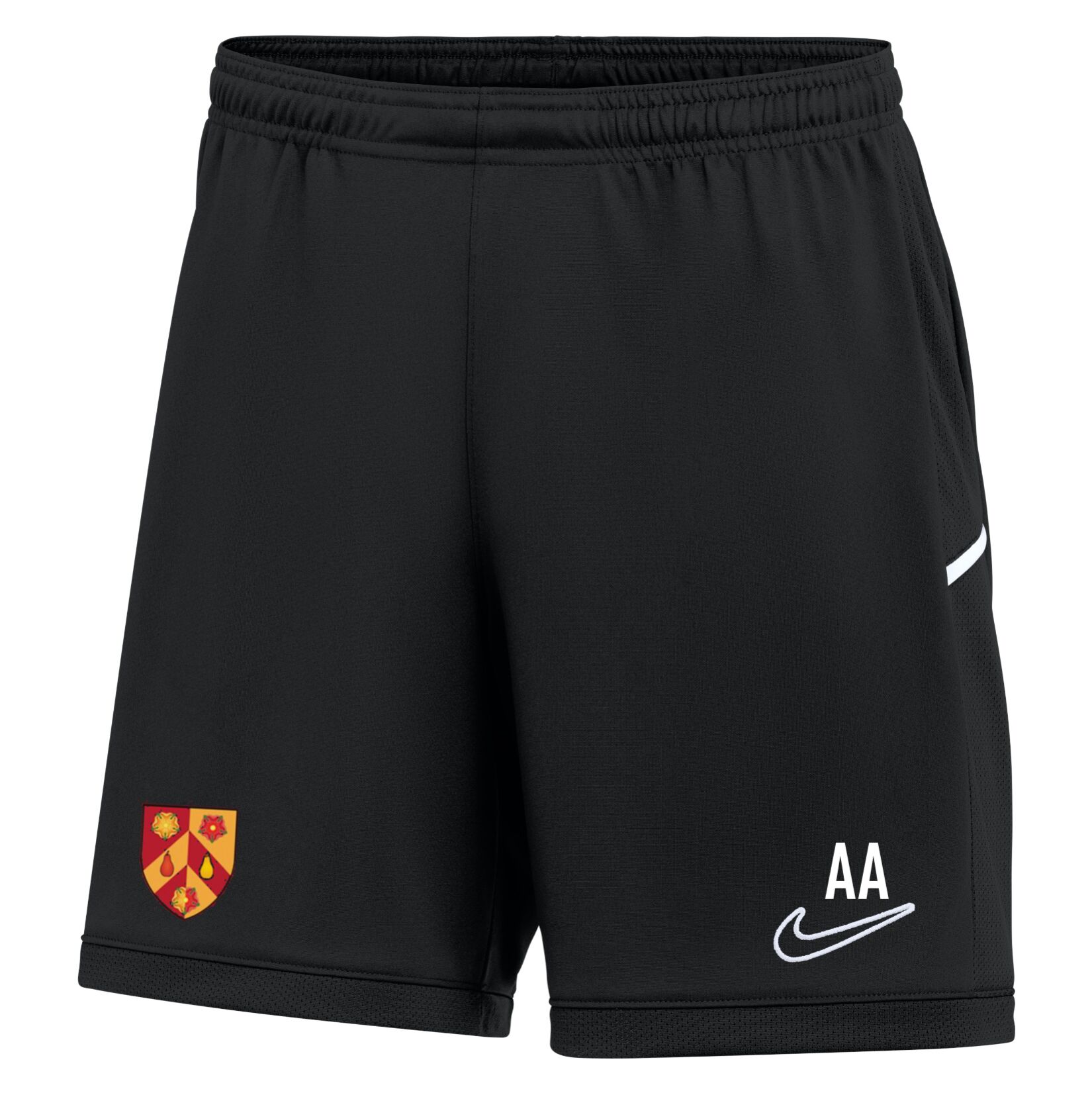 Nike Dri-FIT Academy 25 Shorts (W) - Black/Black/White