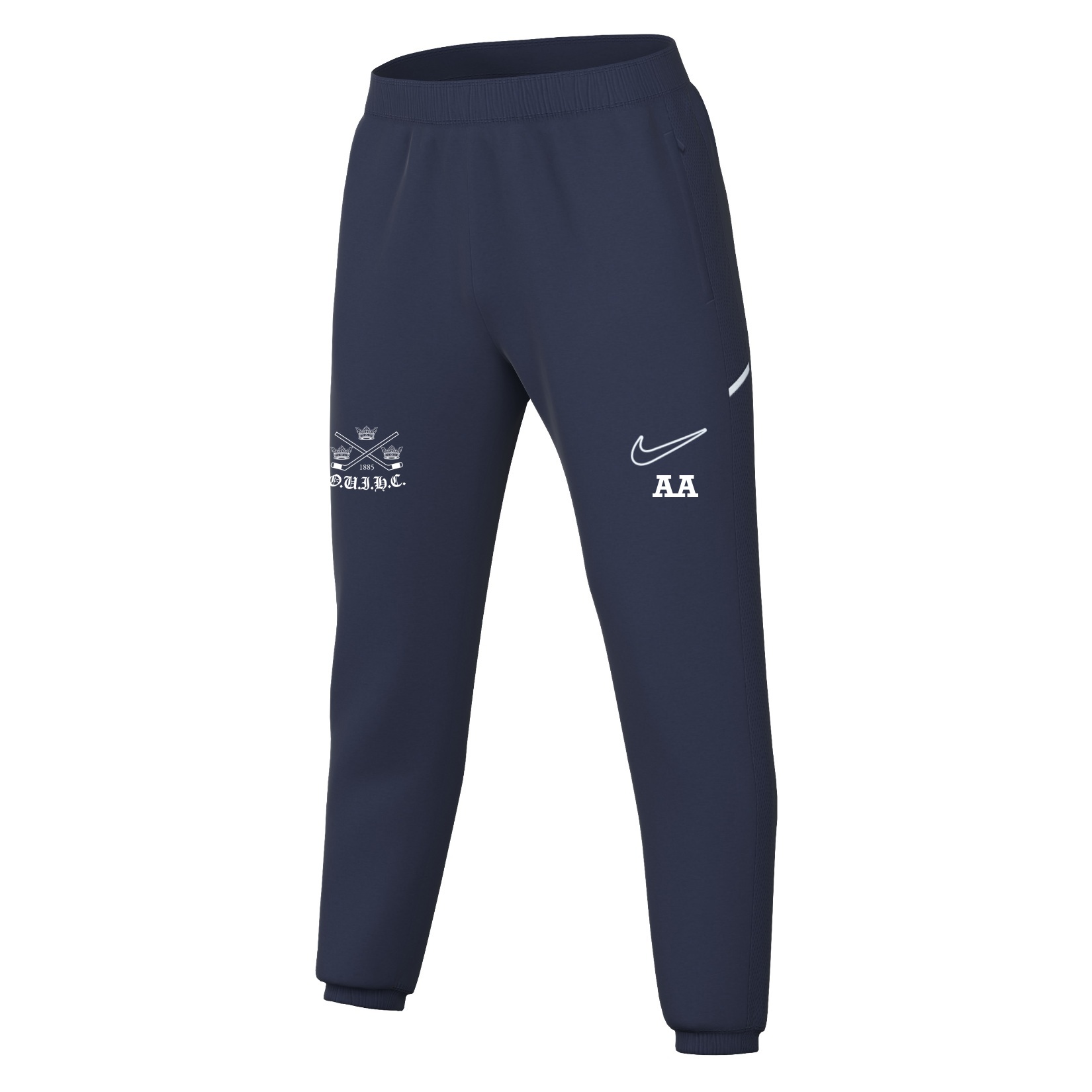 Nike Dri-FIT Academy 25 Woven Track Pants - Obsidian/Obsidian/White