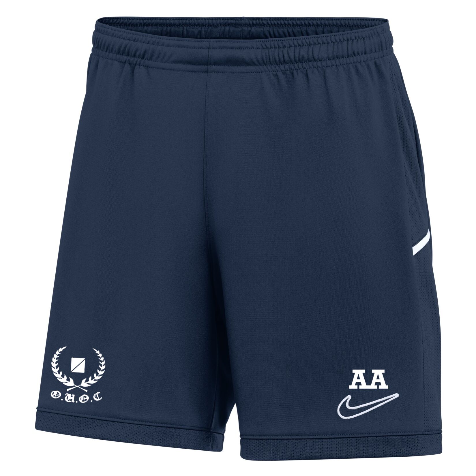 Nike Dri-FIT Academy 25 Shorts (W) - Obsidian/Obsidian/White