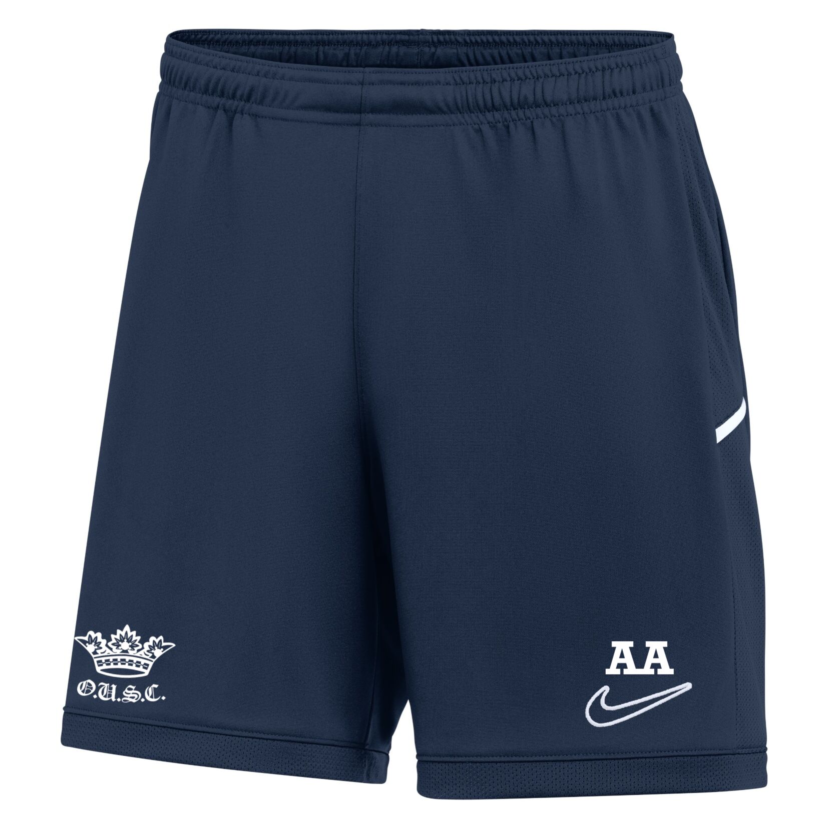 Nike Dri-FIT Academy 25 Shorts (W) - Obsidian/Obsidian/White