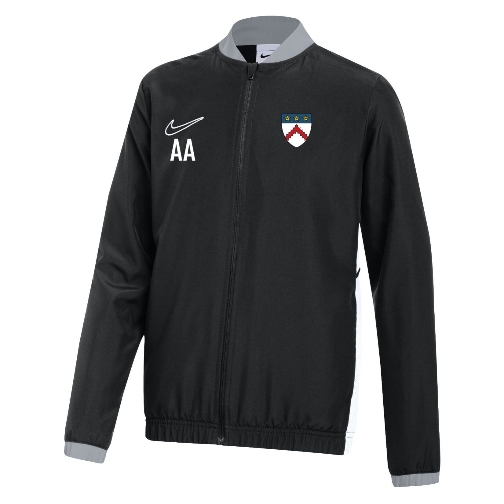 Nike Dri-FIT Academy 25 Woven Track Jacket - Black/White/White