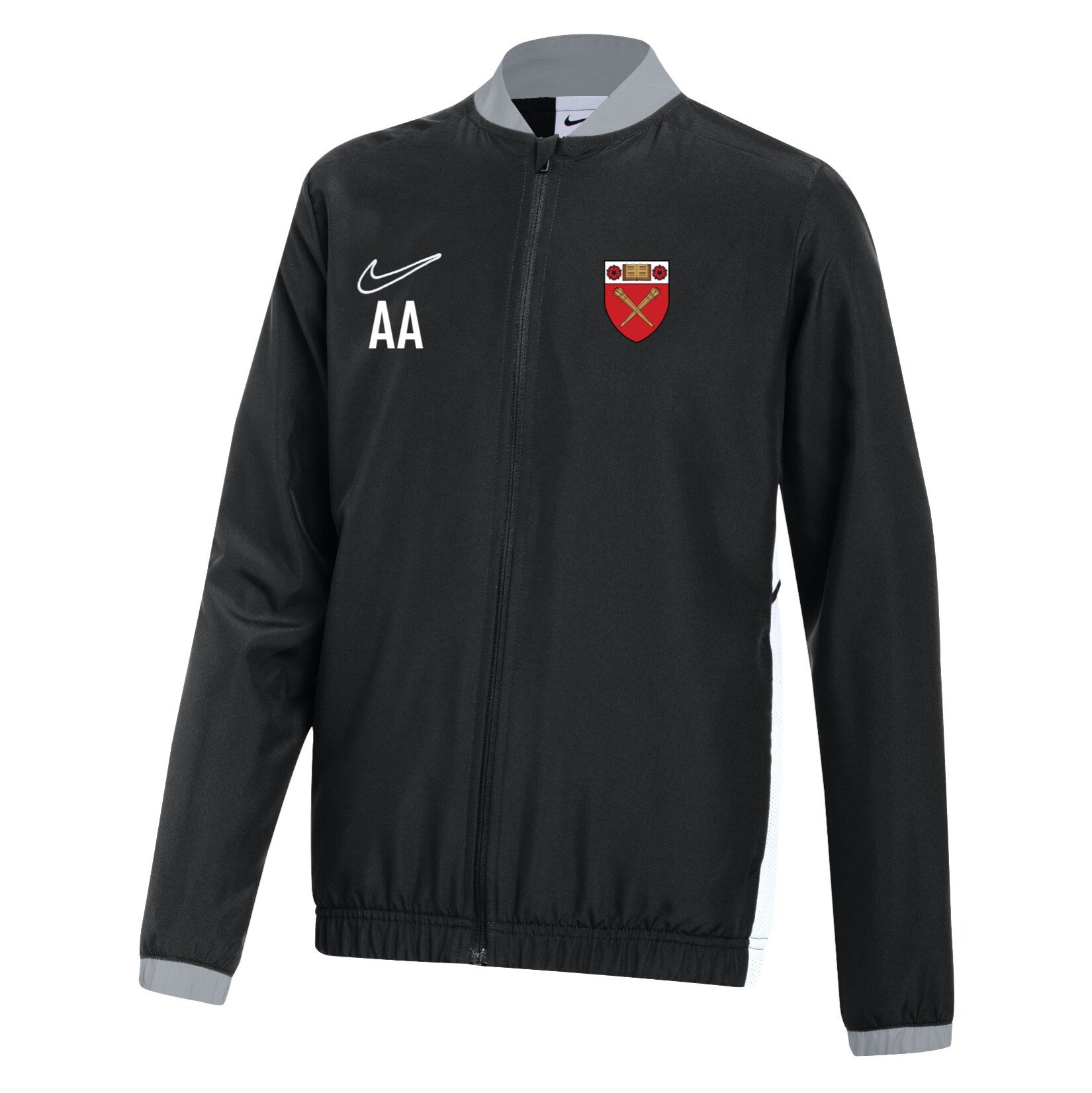 Nike Dri-FIT Academy 25 Woven Track Jacket - Black/White/White