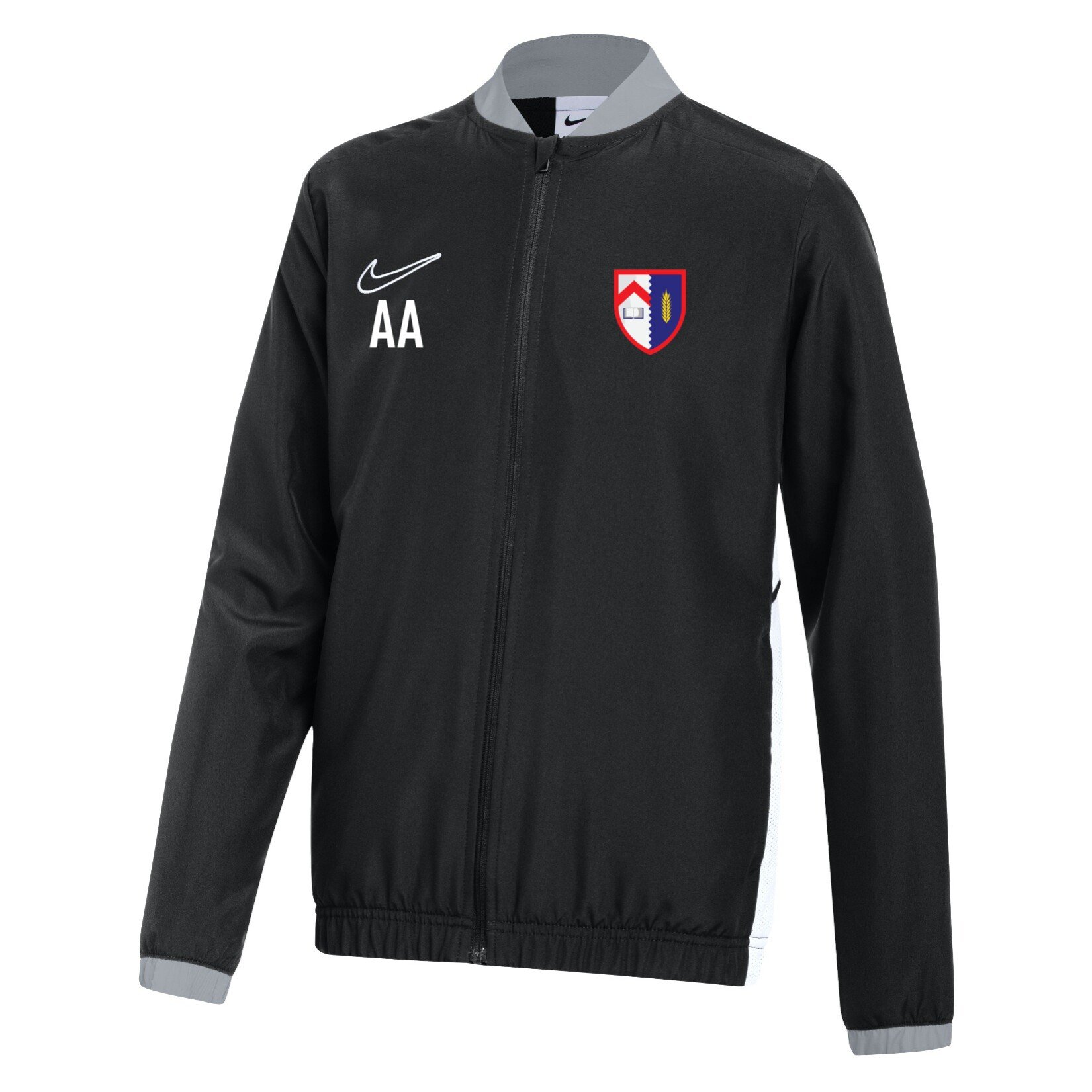 Nike Dri-FIT Academy 25 Woven Track Jacket - Black/White/White