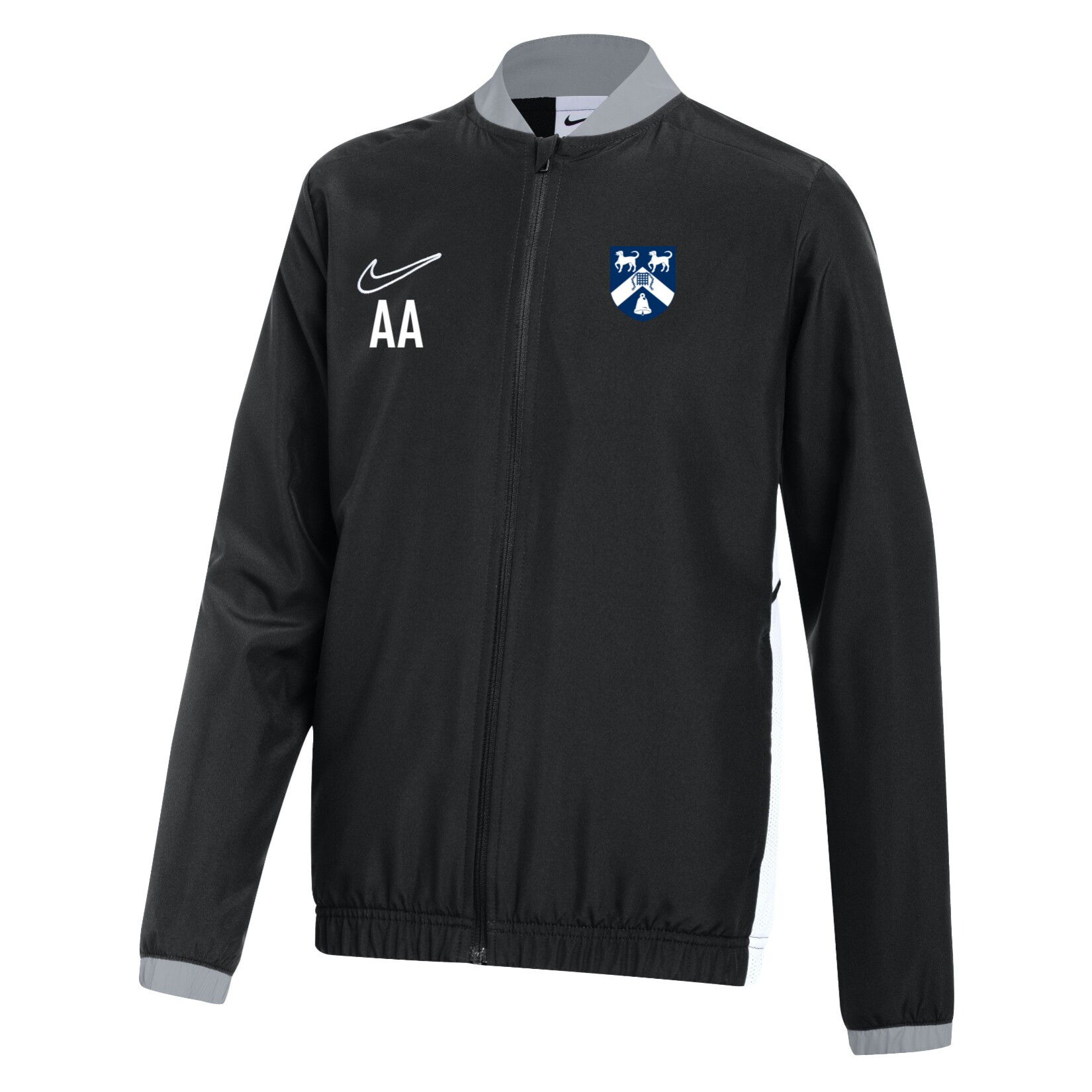 Nike Dri-FIT Academy 25 Woven Track Jacket - Black/White/White